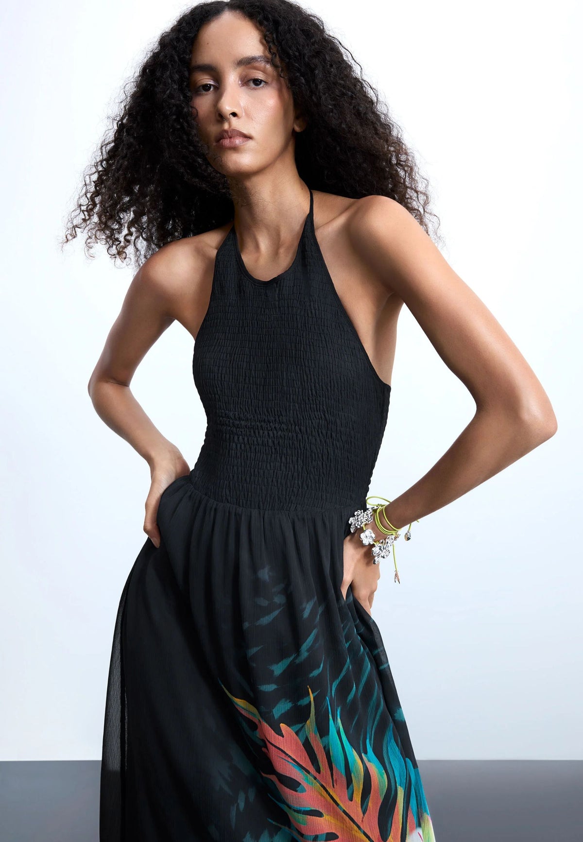 DESIGUAL Women's Dresses Black