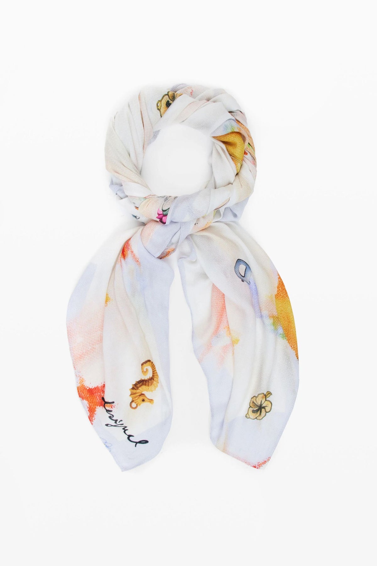 DESIGUAL Women's Scarf Brown