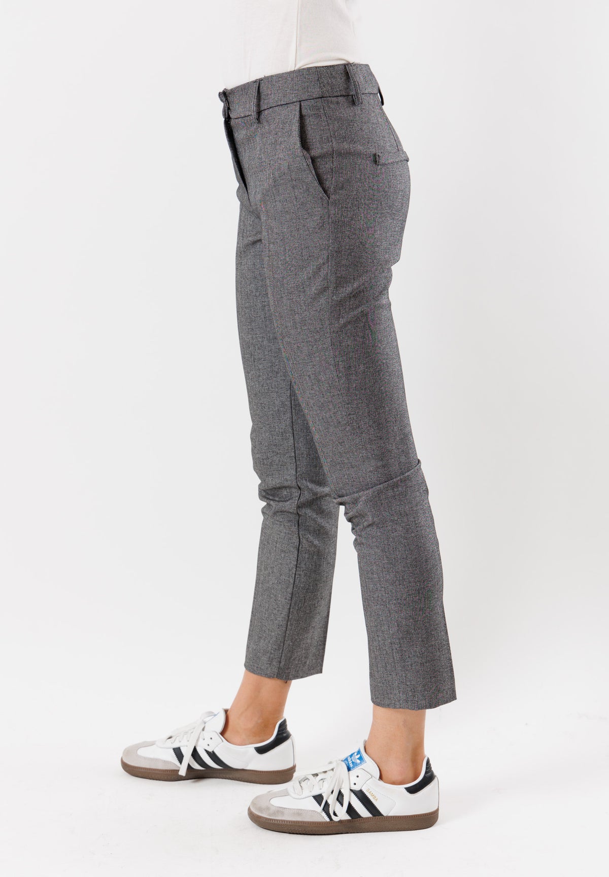 MESANGE Women's Trousers Grey