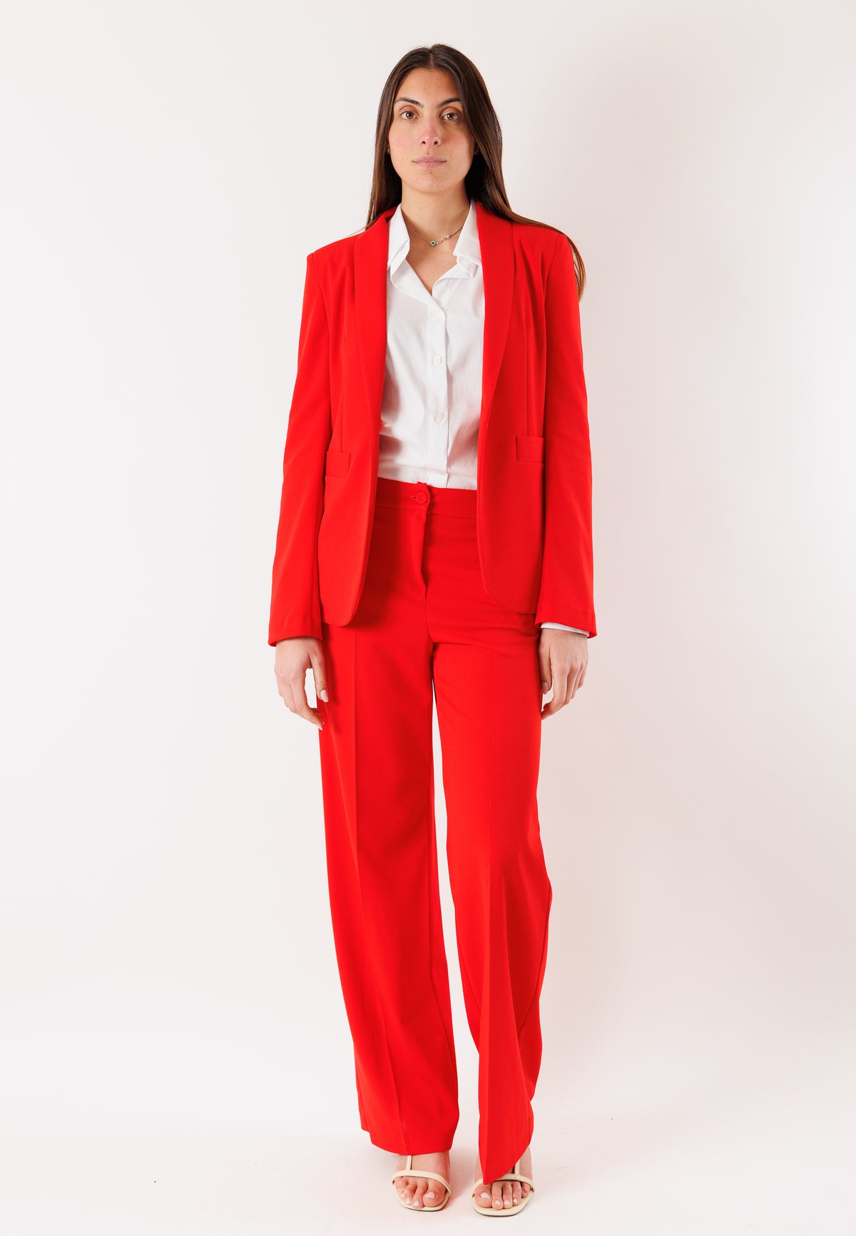 completo giacca m/petto pant palazzo PE26168