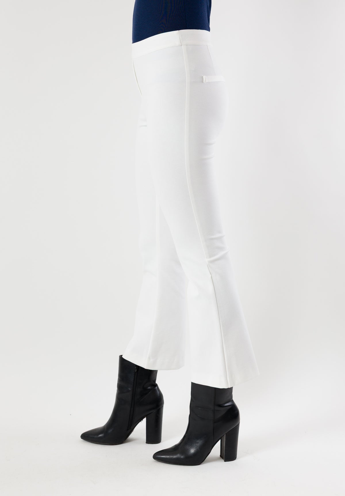 AI25745WHITE - Trousers - MESANGE