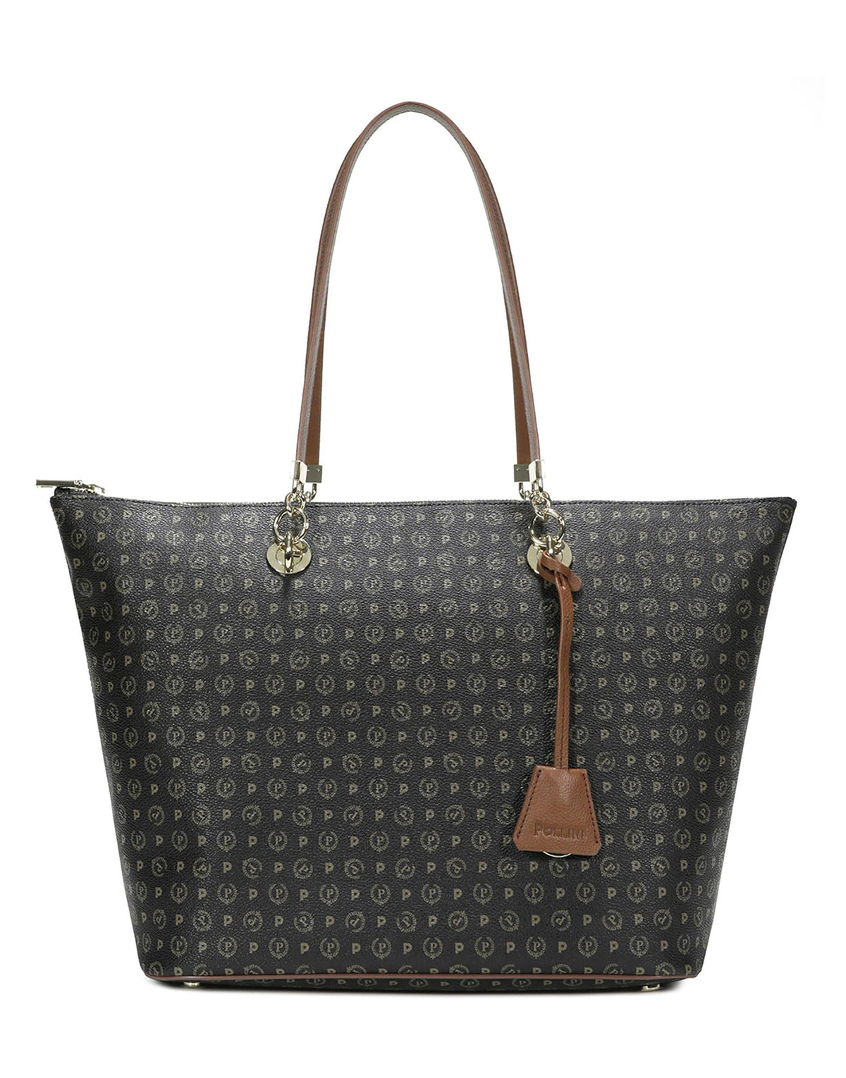 Shopping Bag Heritage Logo Classic Nero/marrone TE8410PP02Q1100DPVC NERO
