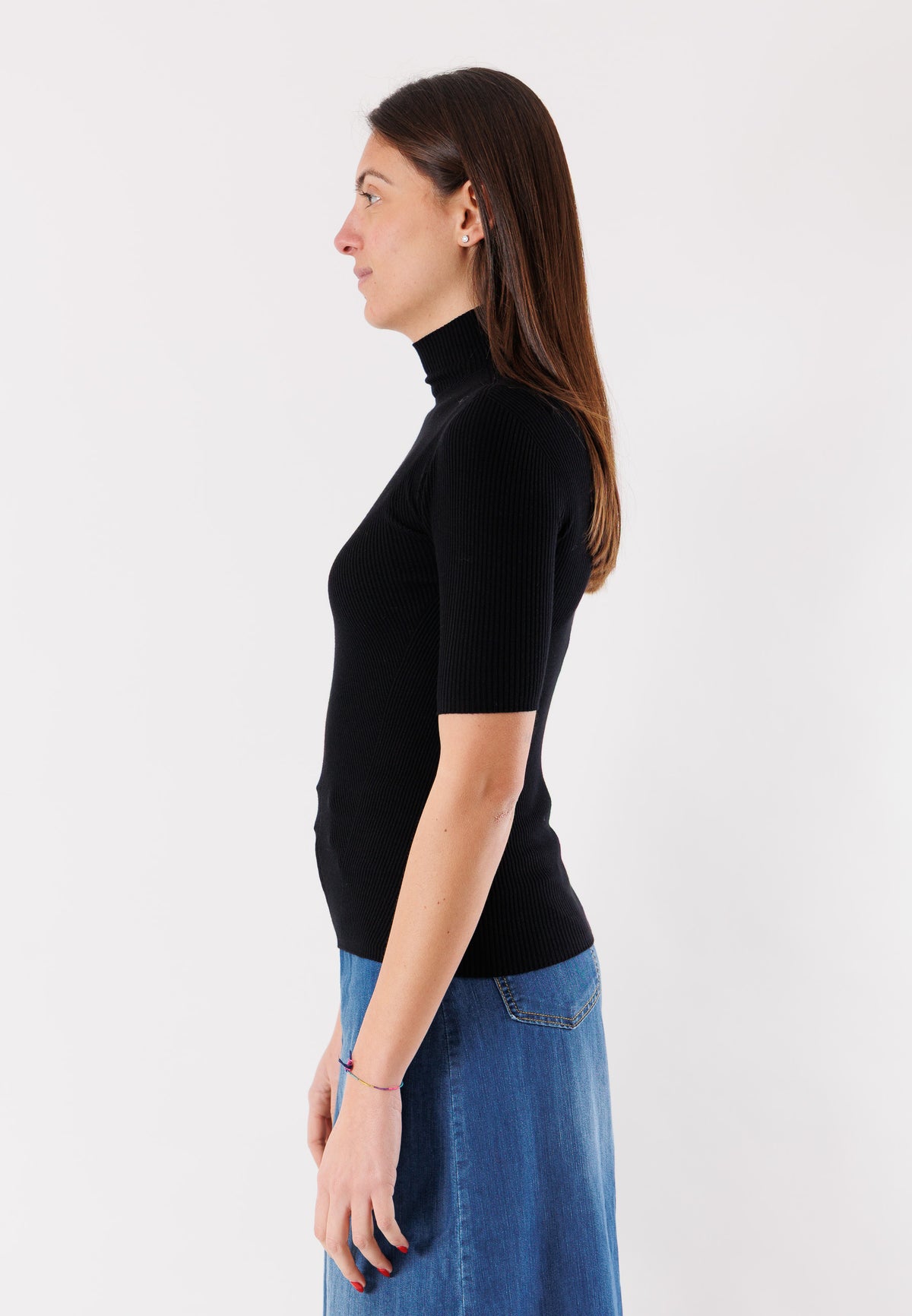 KONTATTO Women's Black Sweater