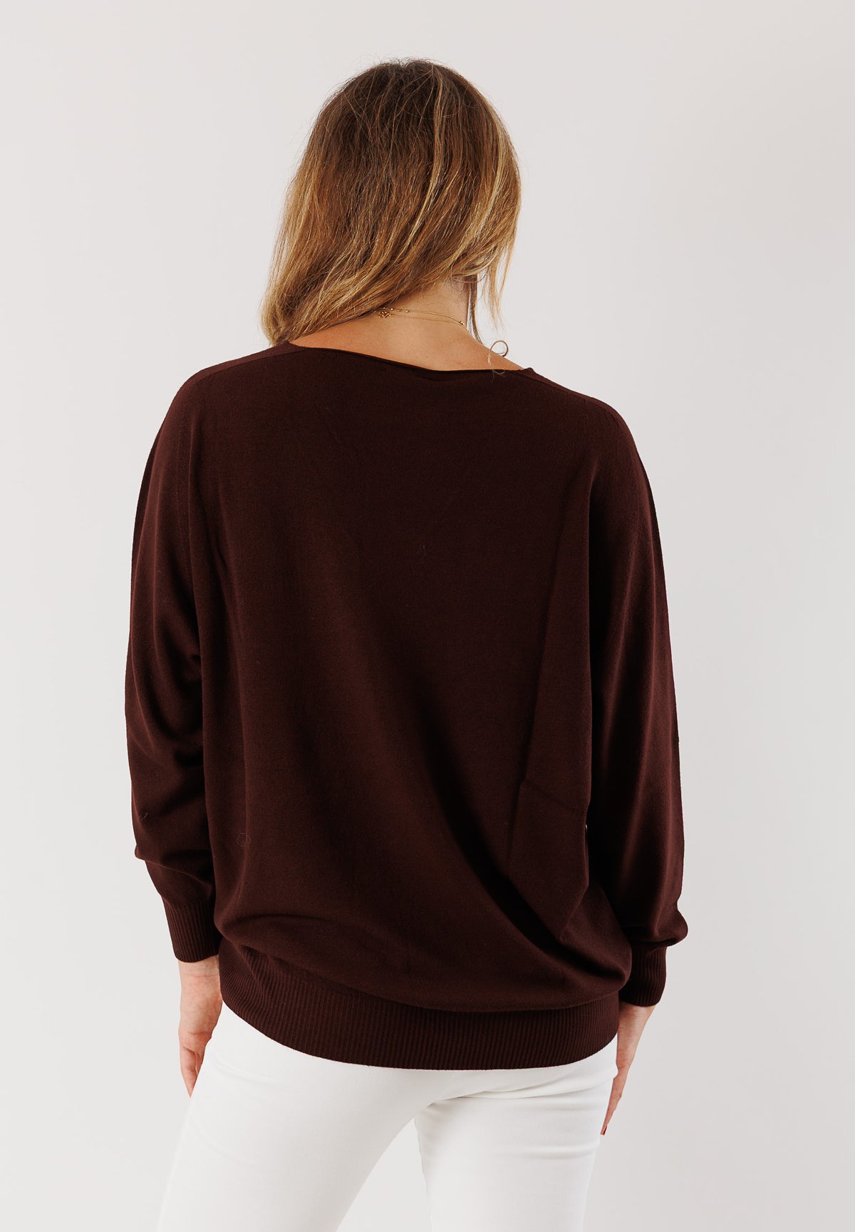Maglia viscosa Scollo a V linea morbida 3M0815C