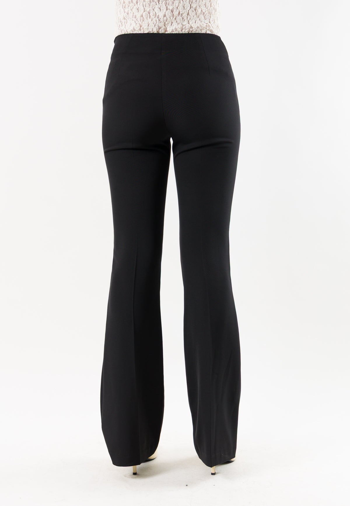 Pantaloni flare elasticizzati donna AI26531