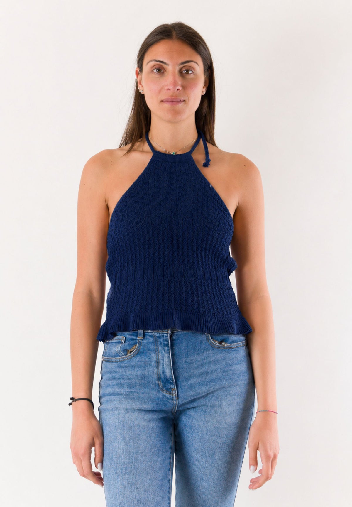 top scollo all'americana A0881