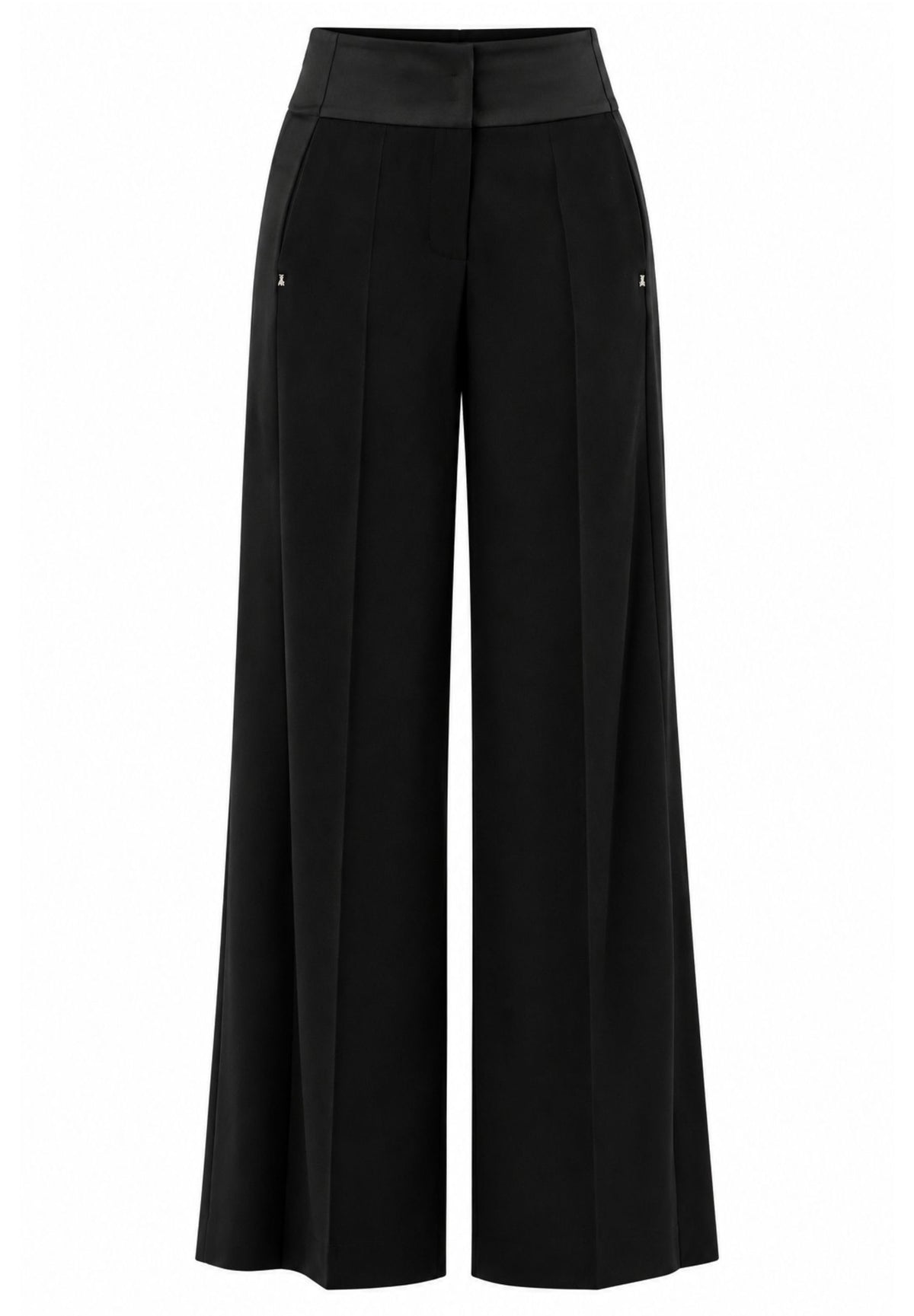 Pantaloni palazzo vita alta 8P0244