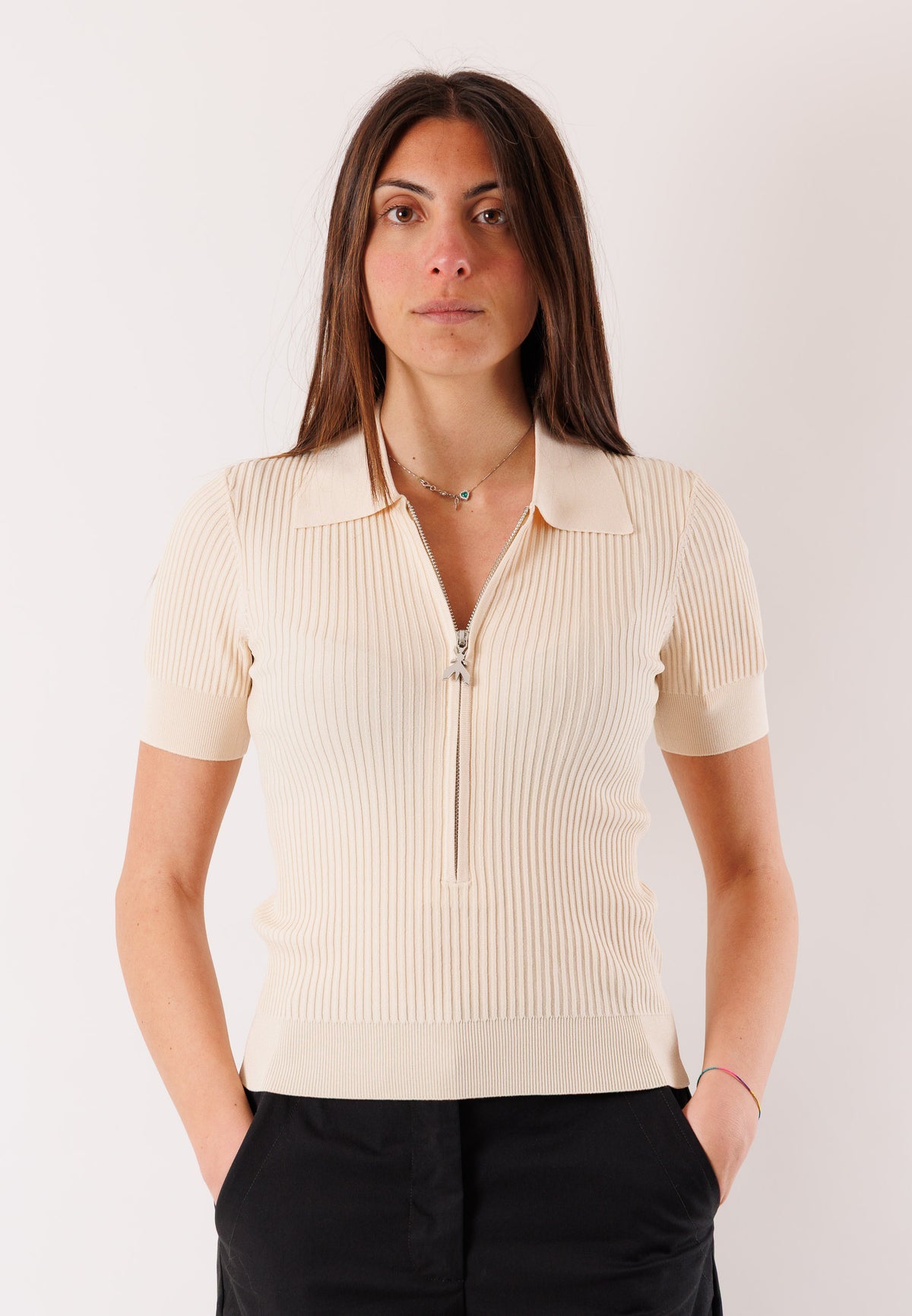 PATRIZIA PEPE Women's Sweater Warm Ivory