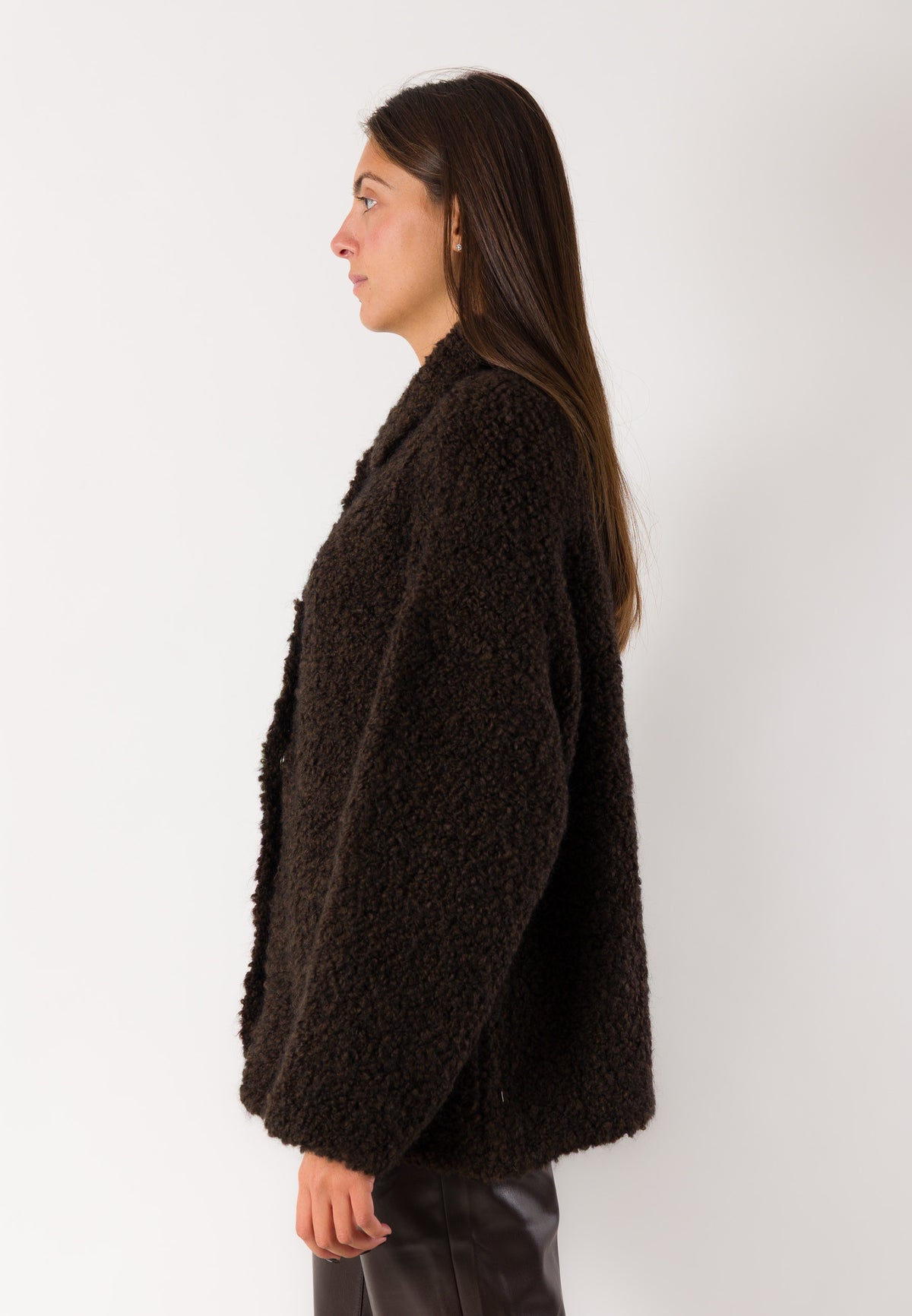 Kontatto 3M1835 cappotto bouclé morbido
