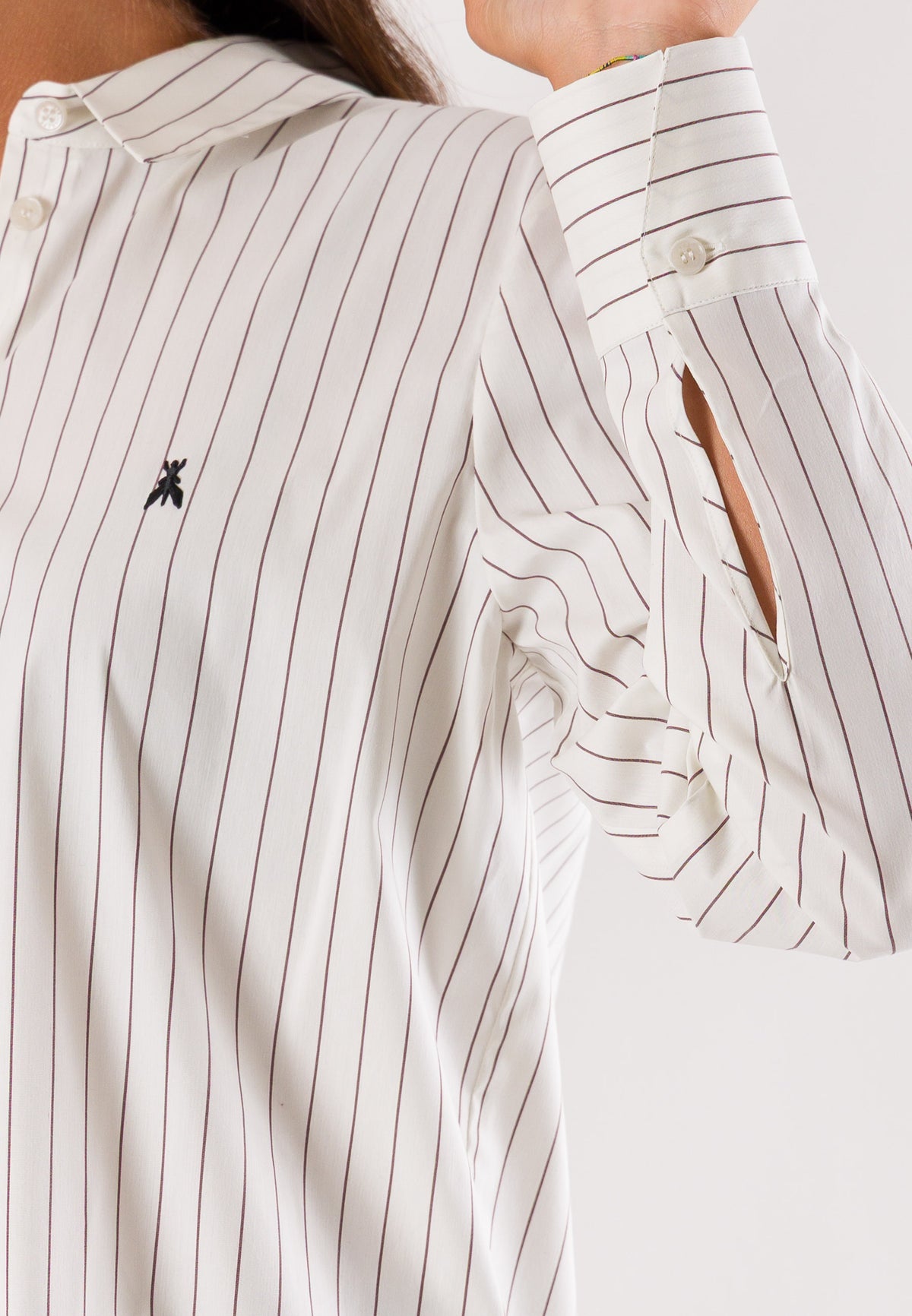 Camicia righe Patrizia Pepe 8C0339C0254