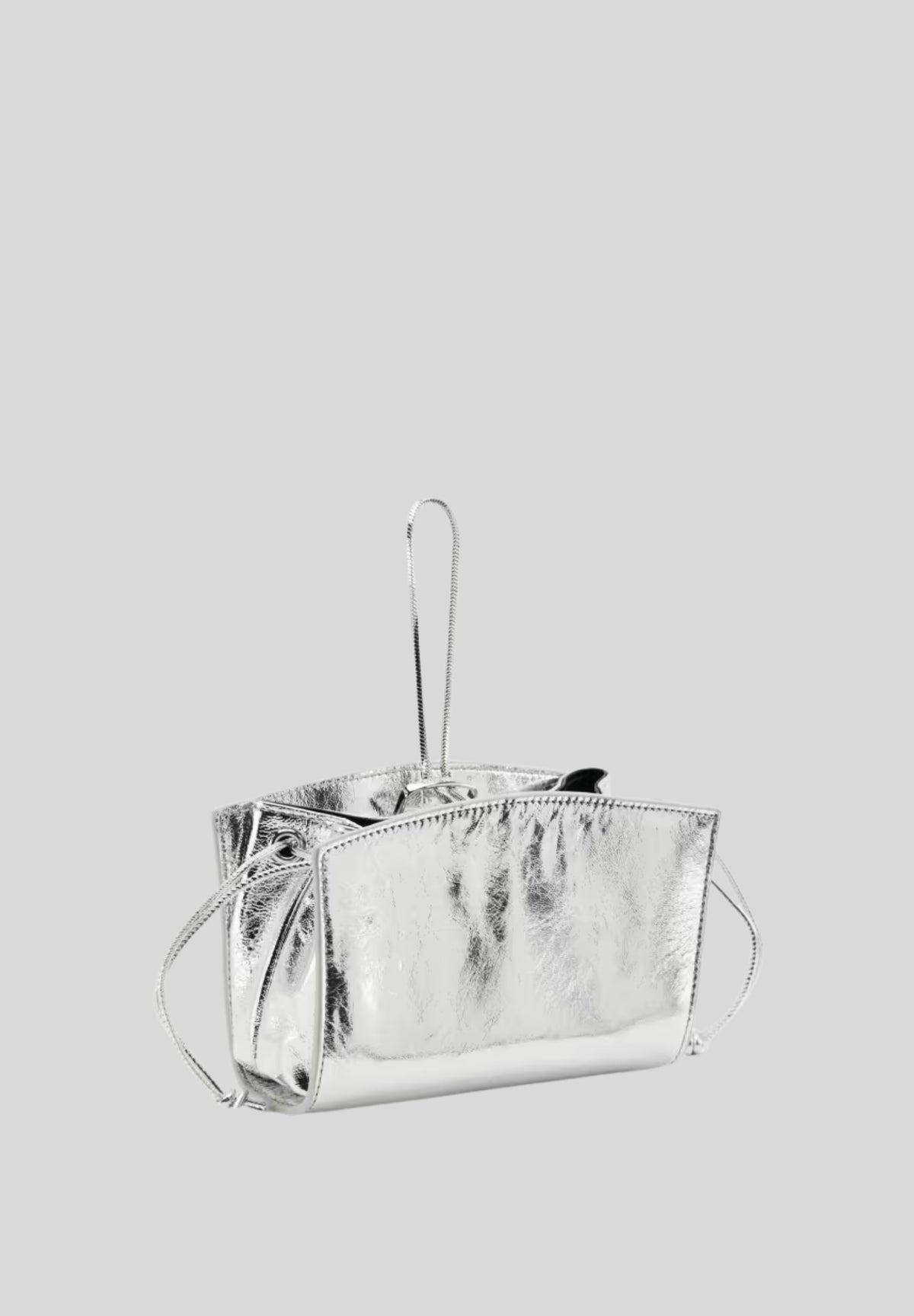 Pochette mini in pelle laminata 8B0059L0009S731