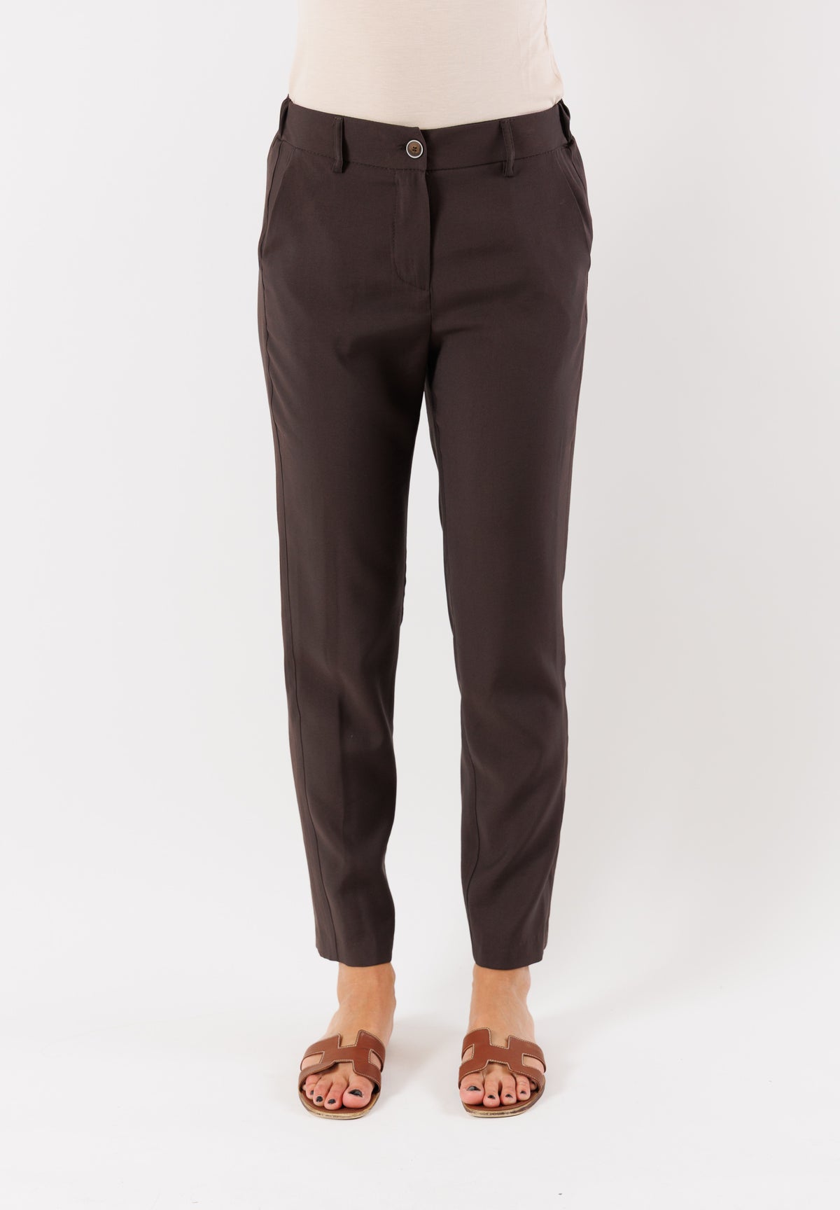 PE25219MORO - Trousers - MESANGE