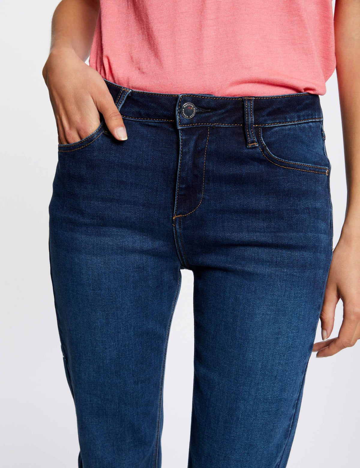 Jeans slim con vita regolare PDROIT ( TAGLIE FRANCESI )