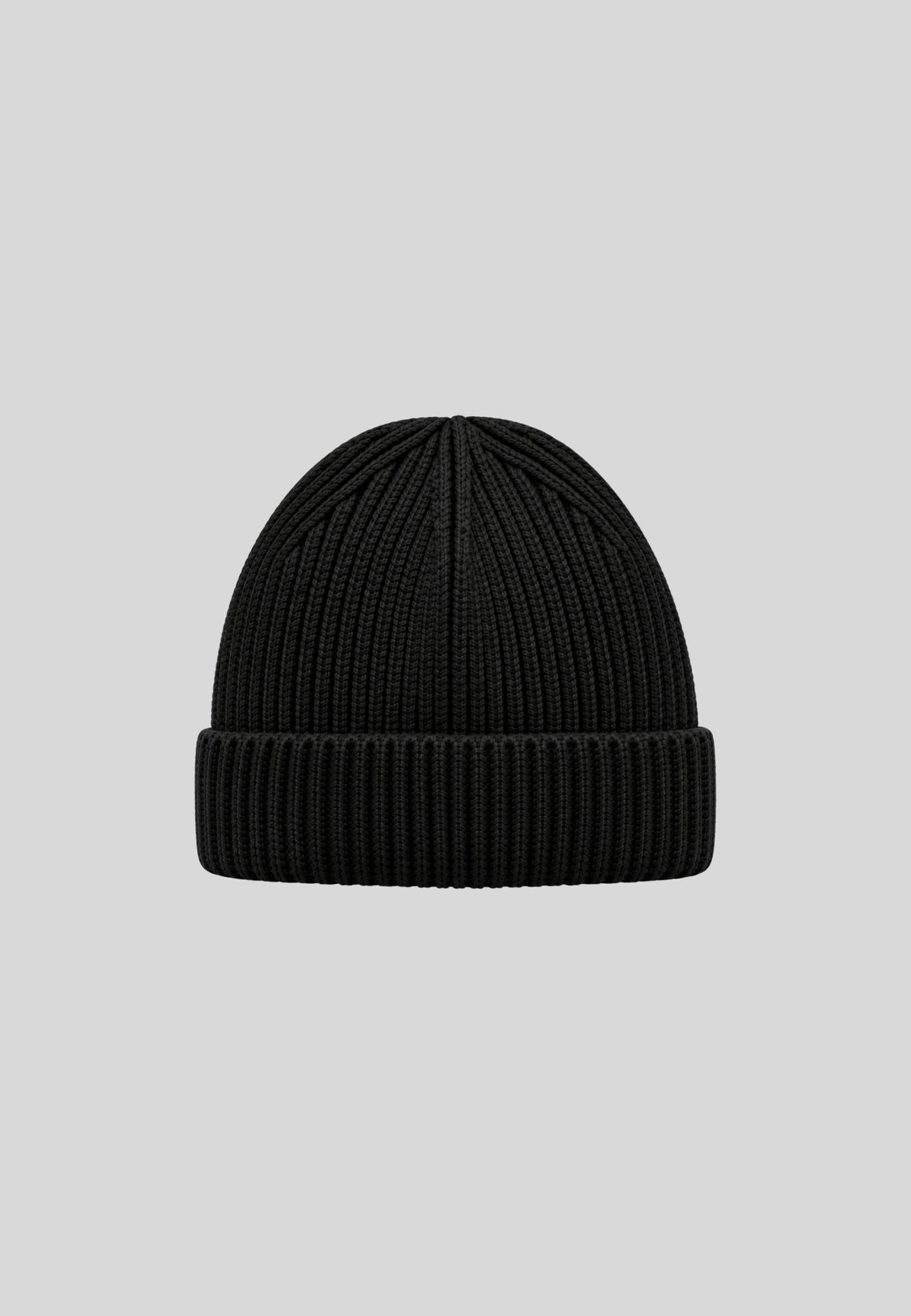 Cappello Unisex Ciesse Piumini Jet Black Nero in Maglia a Costine KASEMJET BLACK