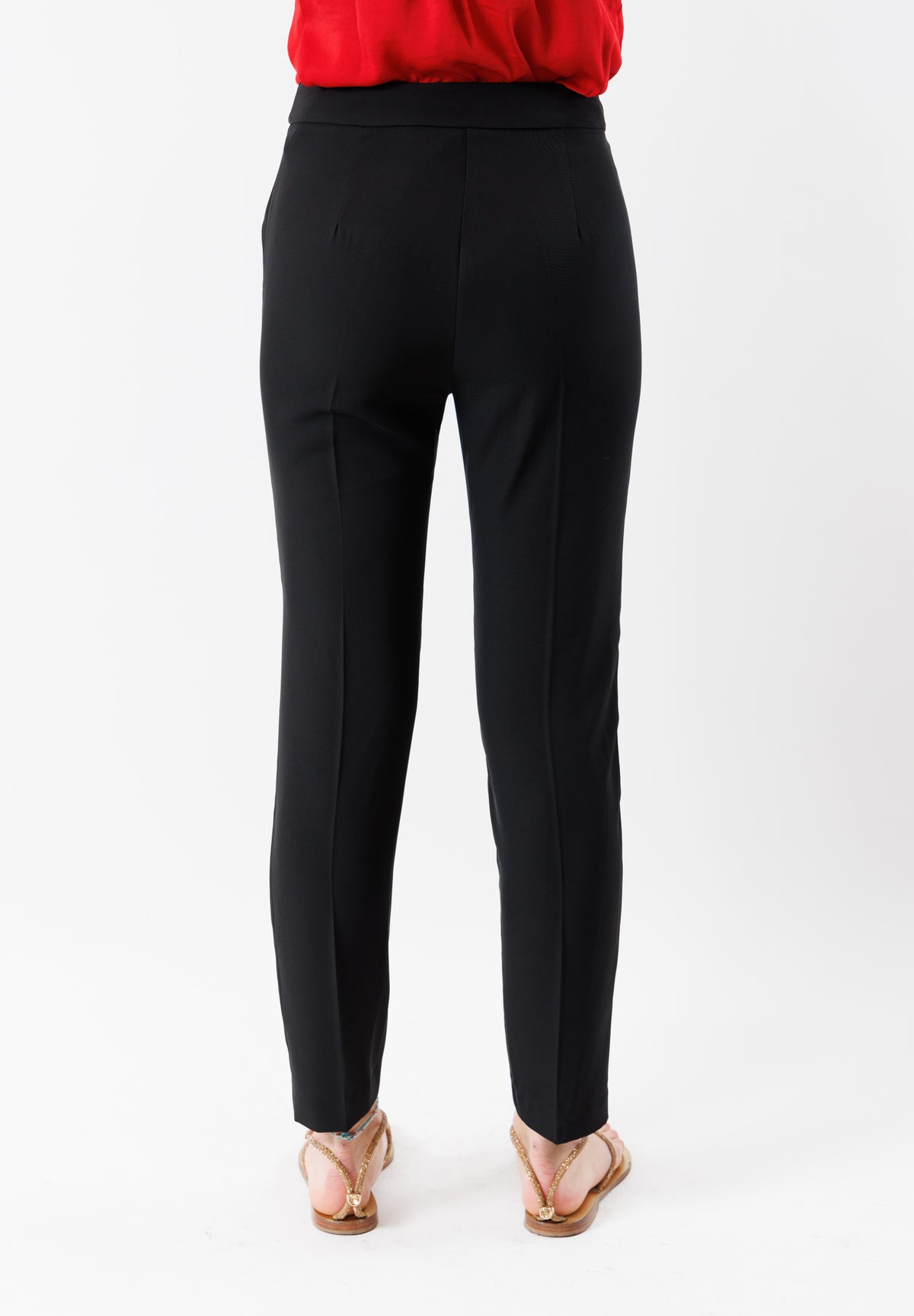 PE24196NERO - Trousers - MESANGE