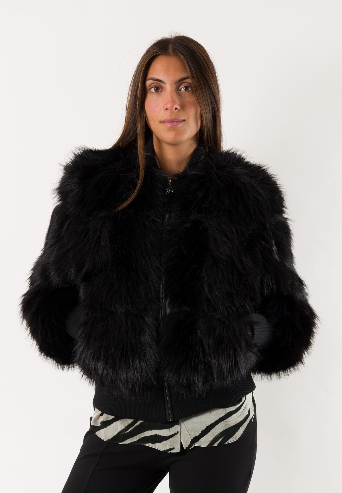 Patrizia Pepe 8O0013 eco-pelliccia bomber