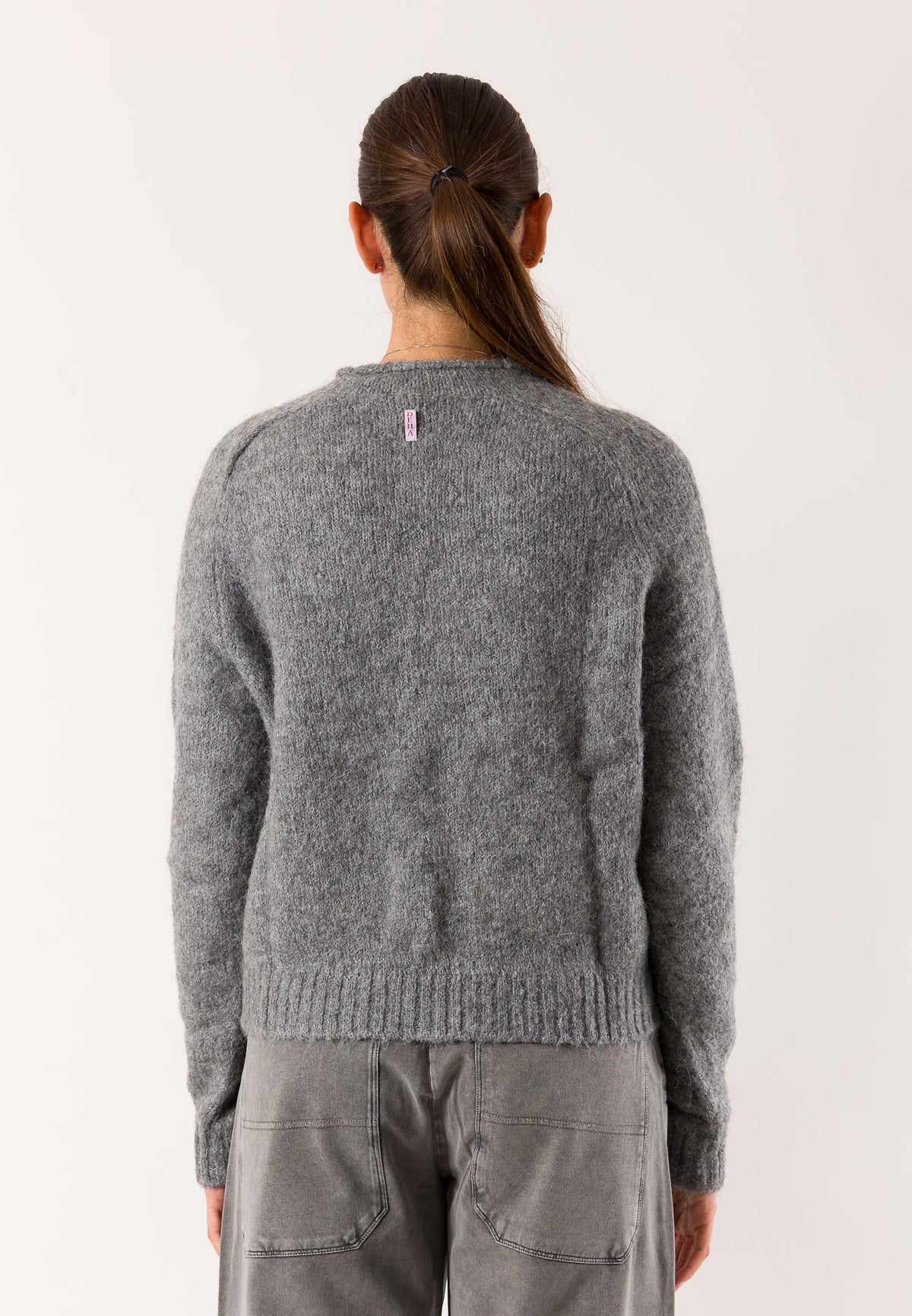 Deha D52700 maglia jacquard alpaca