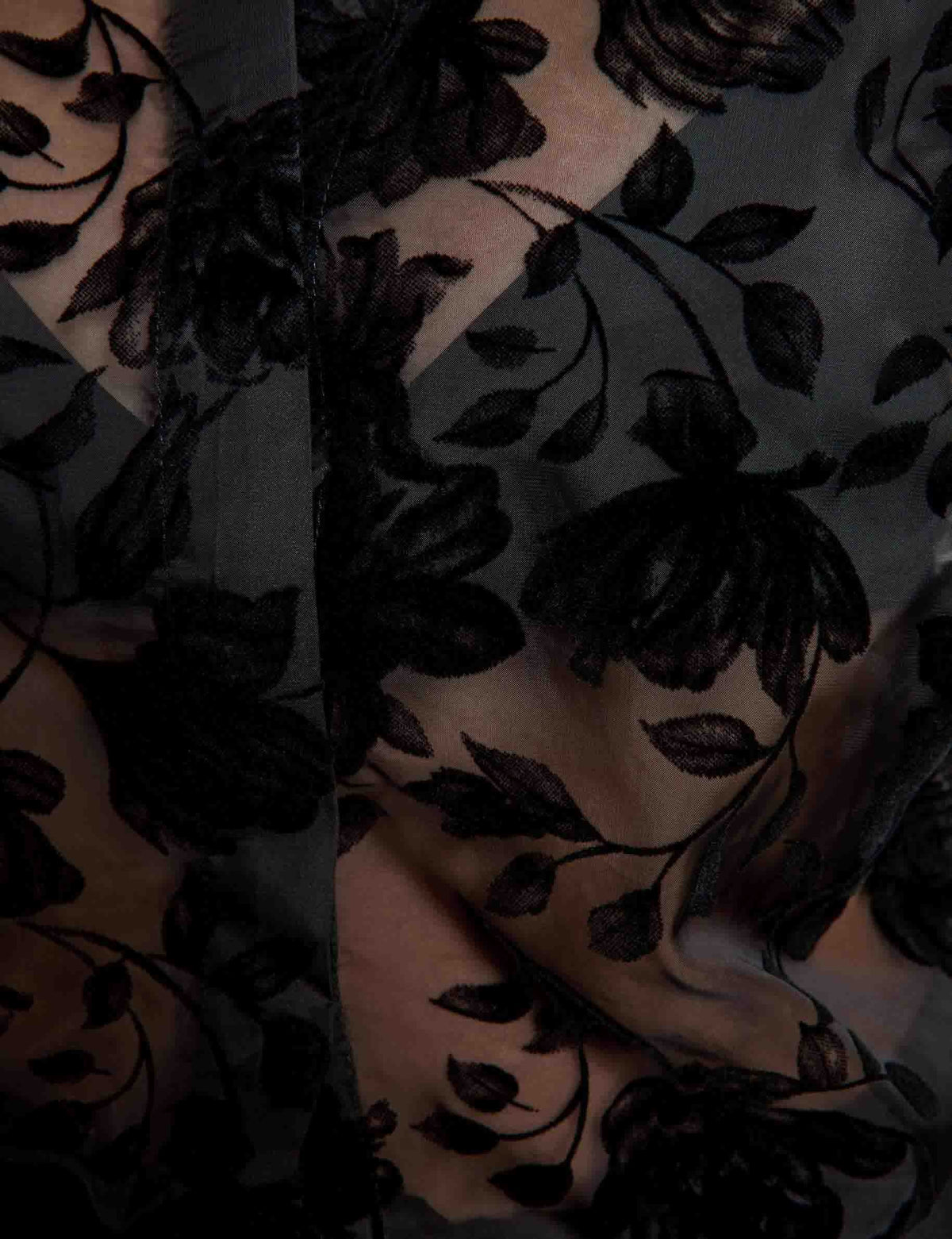Morgan CFUN camicia tulle ricamato