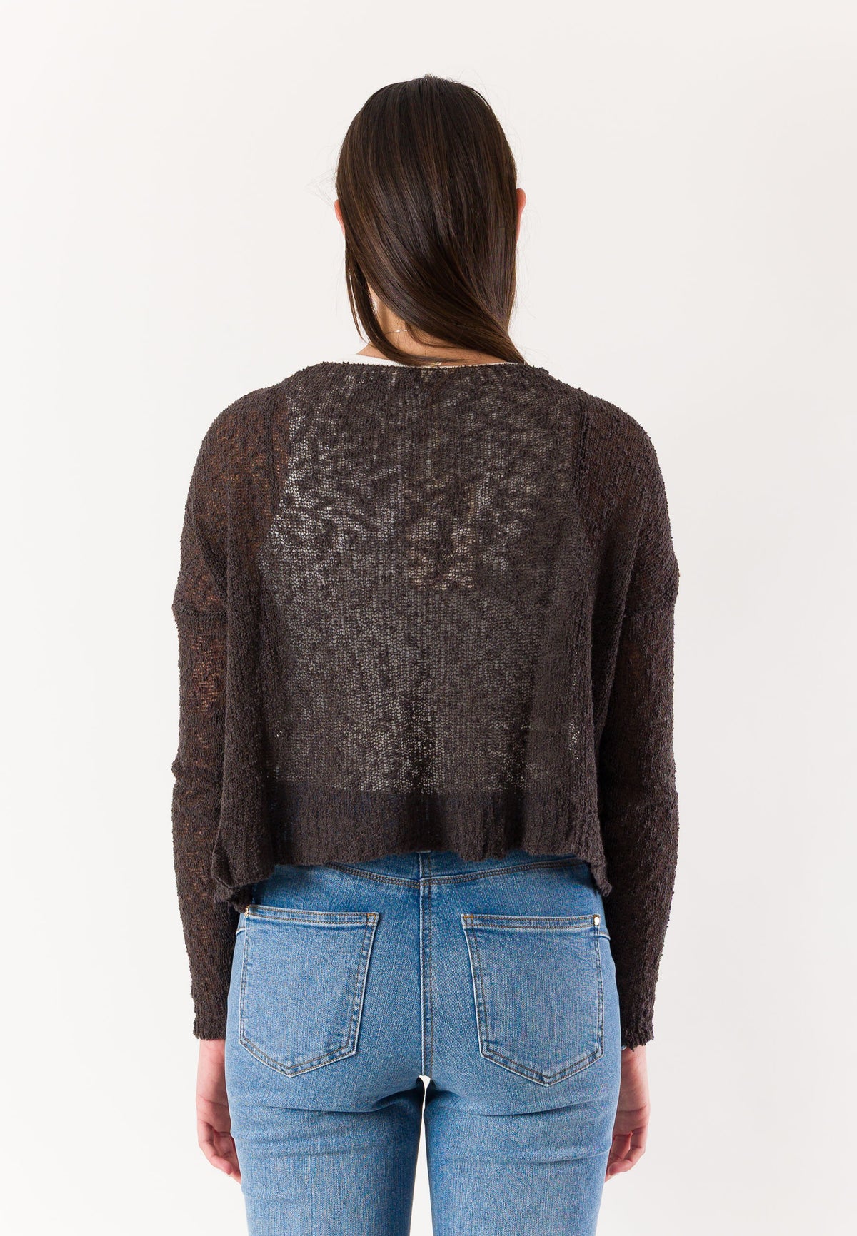 bolerino aperto in cotone A0383
