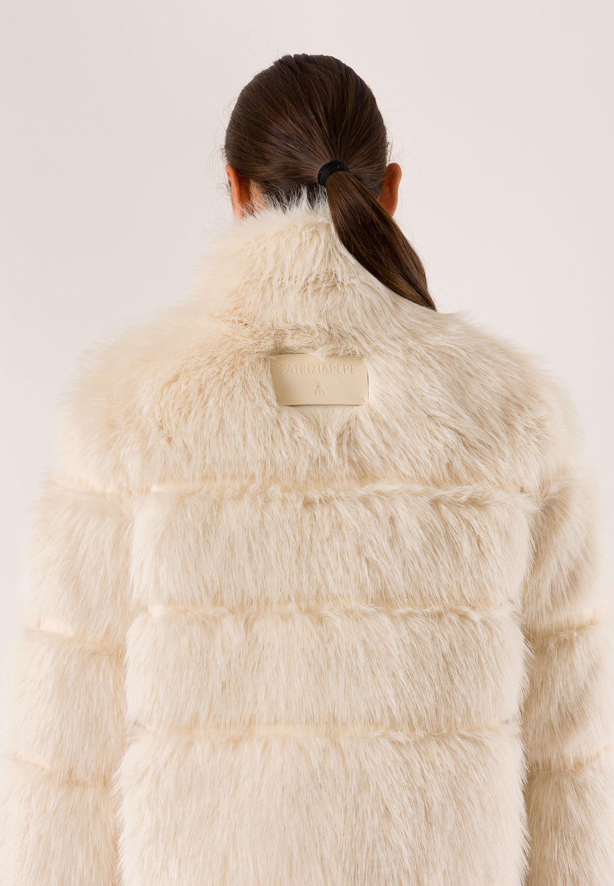 Patrizia Pepe 2O0185 eco-pelliccia cropped