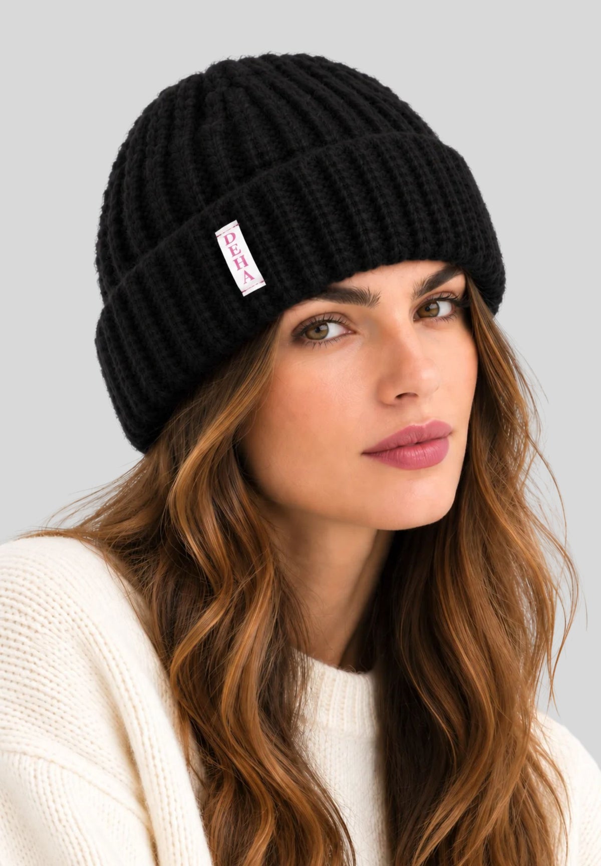 Cappello Donna DEHA in Alpaca e Lana – Grey D5291222136