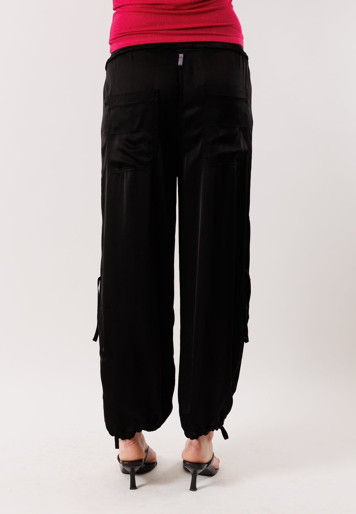 Pantaloni leggeri con coulisse D42125