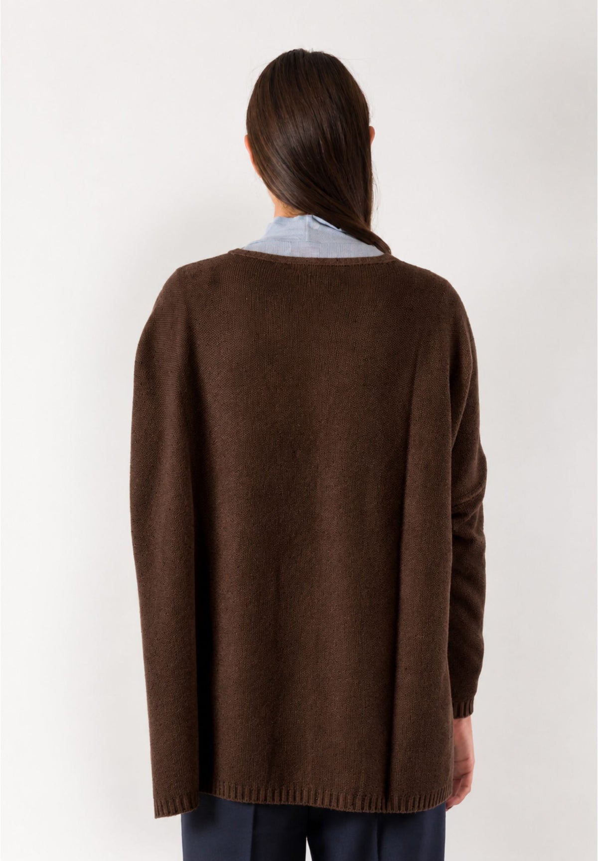 Cardigan incrociato con cintura 3M1745