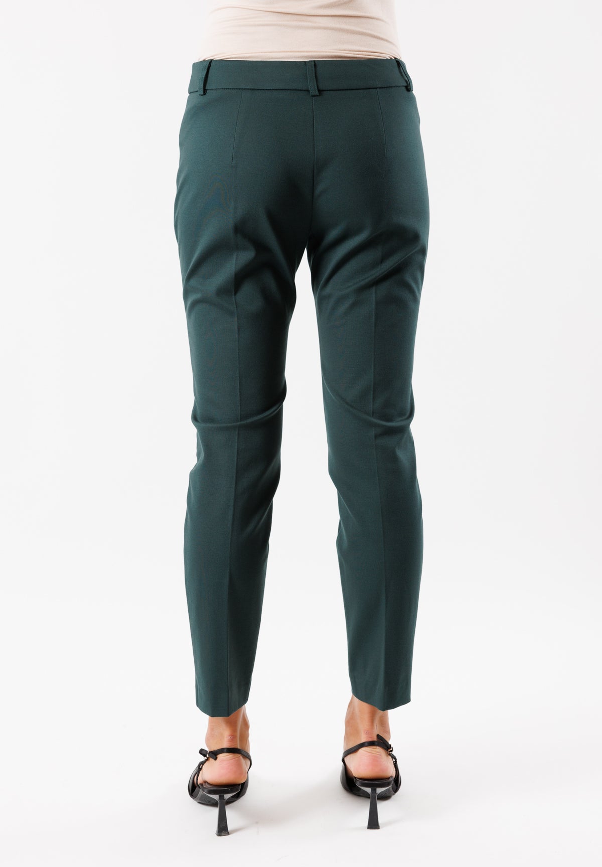 MESANGE Women's Green Trousers