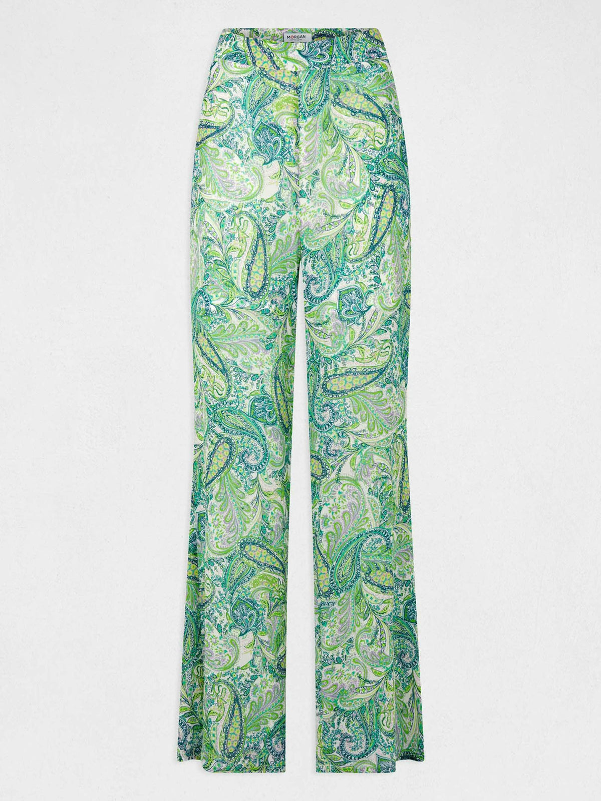 Pantaloni dritti stampa cashmere PARA