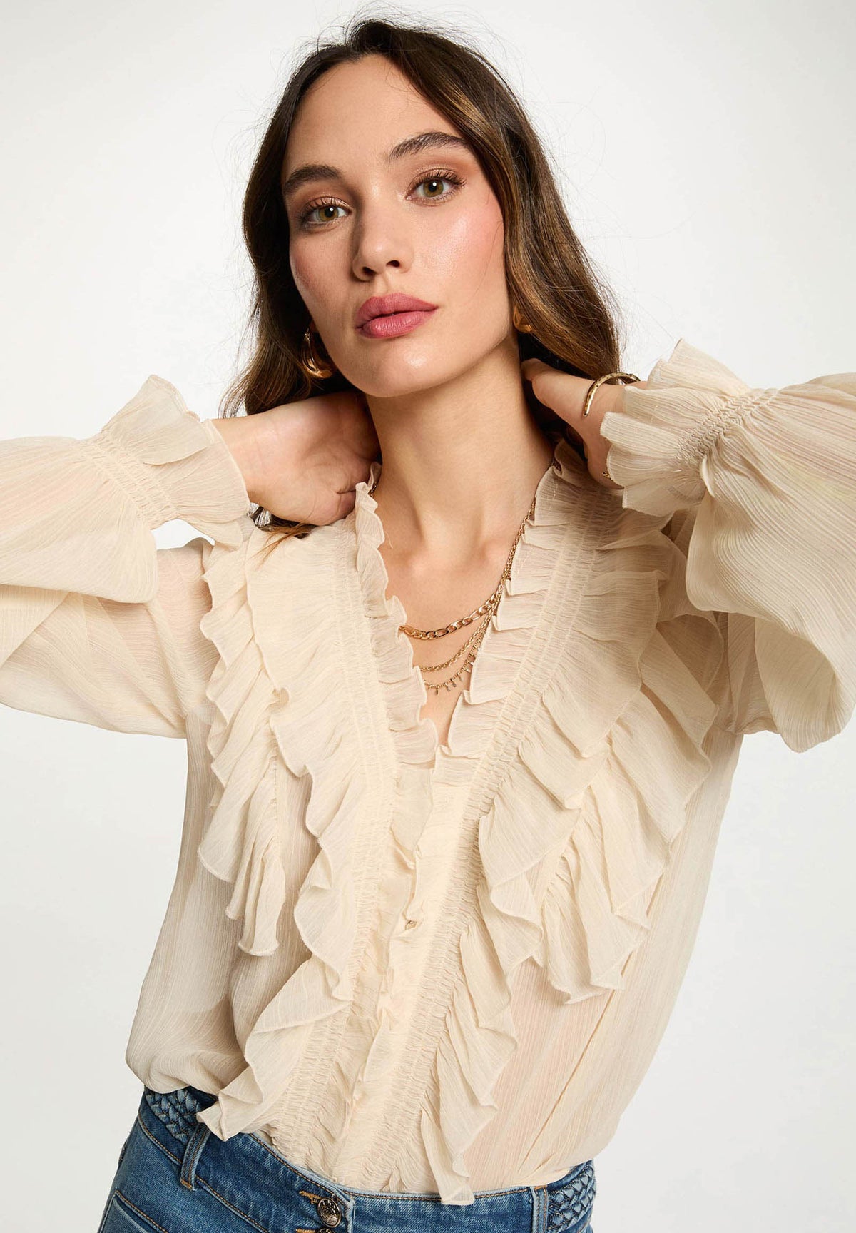 Camicia incrociata Morgan De Toi CATHY