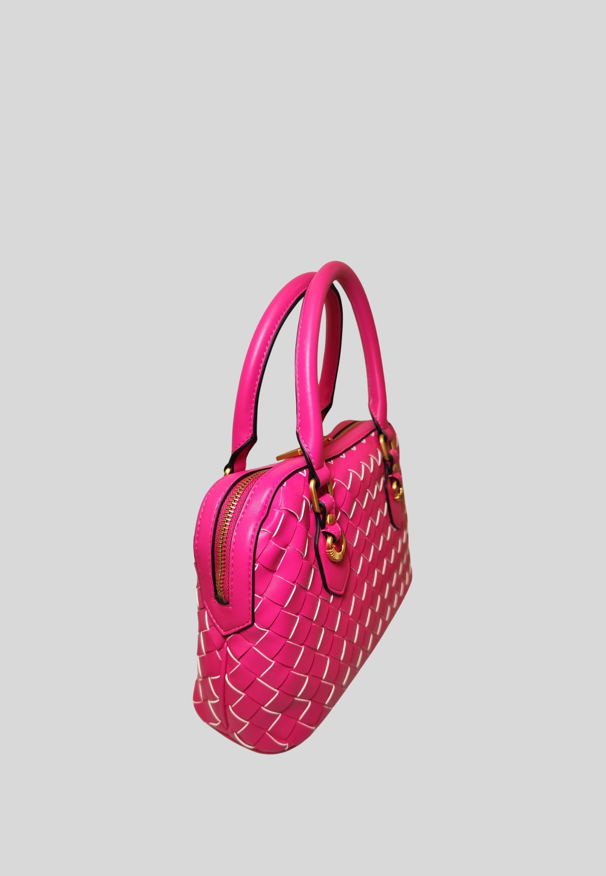 Borsa effetto pelle intrecciata SC4533PP1OSM160A