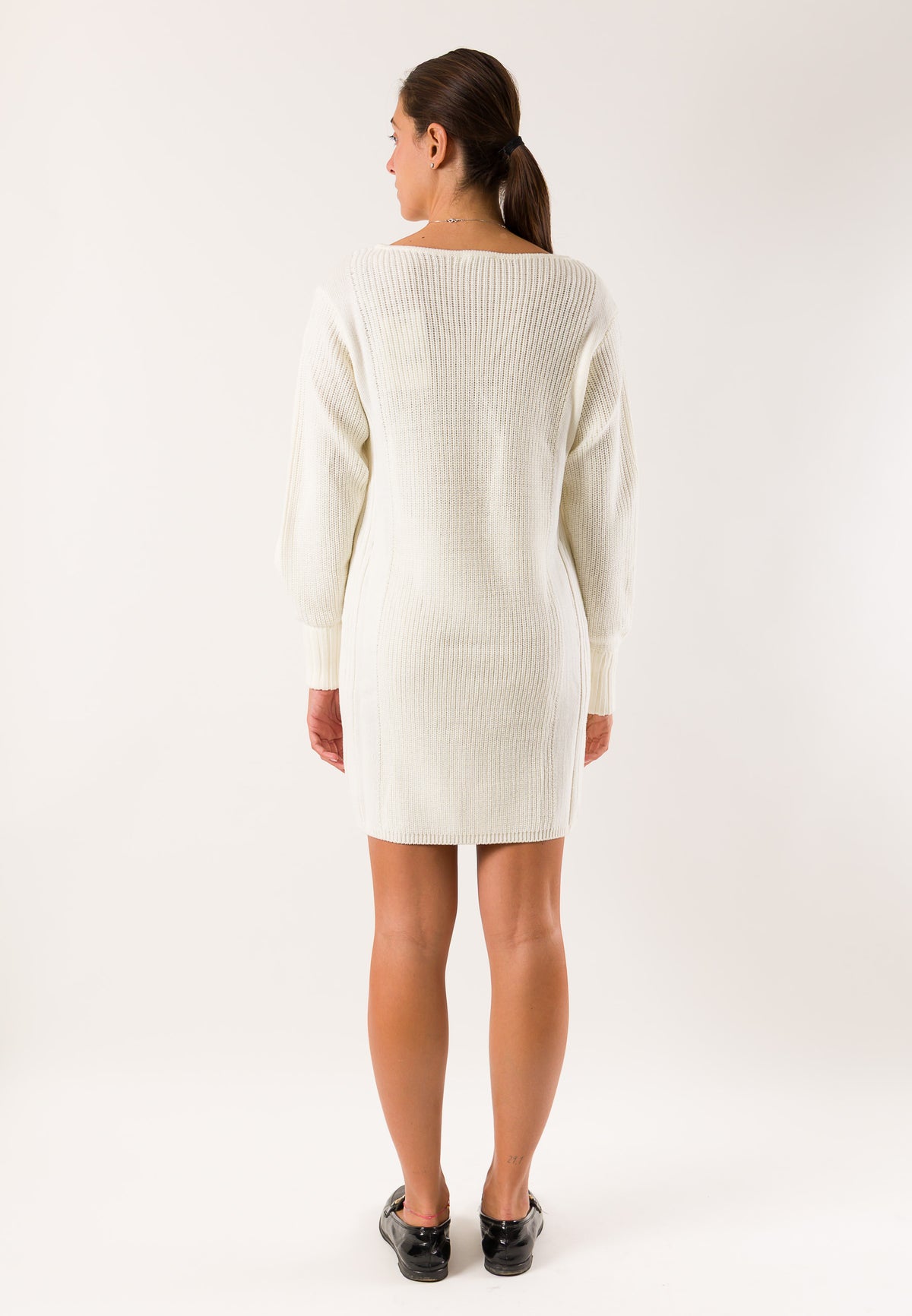 Patrizia Pepe 2A0071 abito tricot con zip