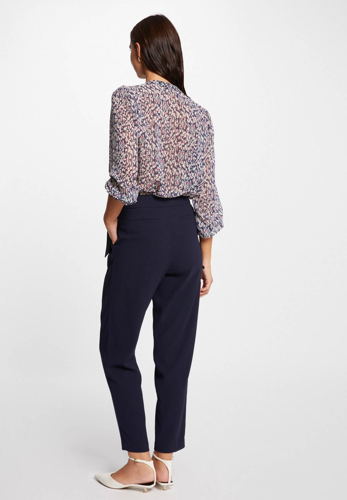 Pantaloni dritti fluidi PZELI.F ( TAGLIE FRANCESI )