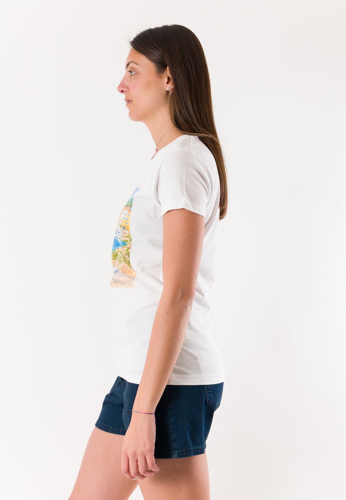 t-shirt con stampa saint tropez PR118F