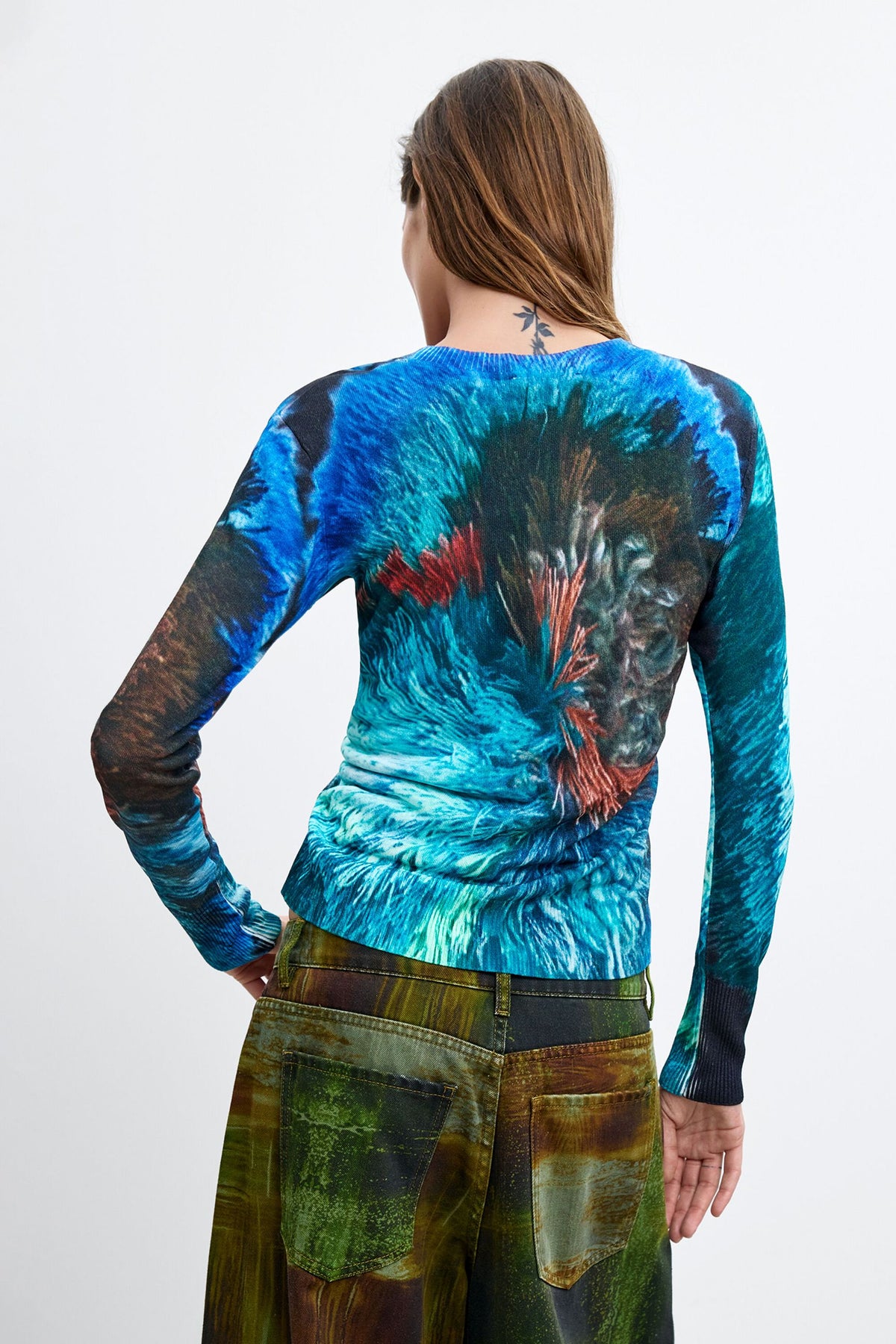 maglione stampato M. C. Lacroix 26WWJF025013