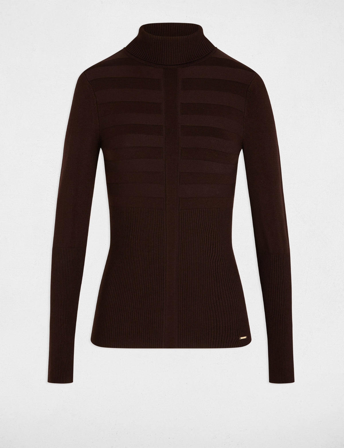 Maglia aderente a collo alto MENTOS.M