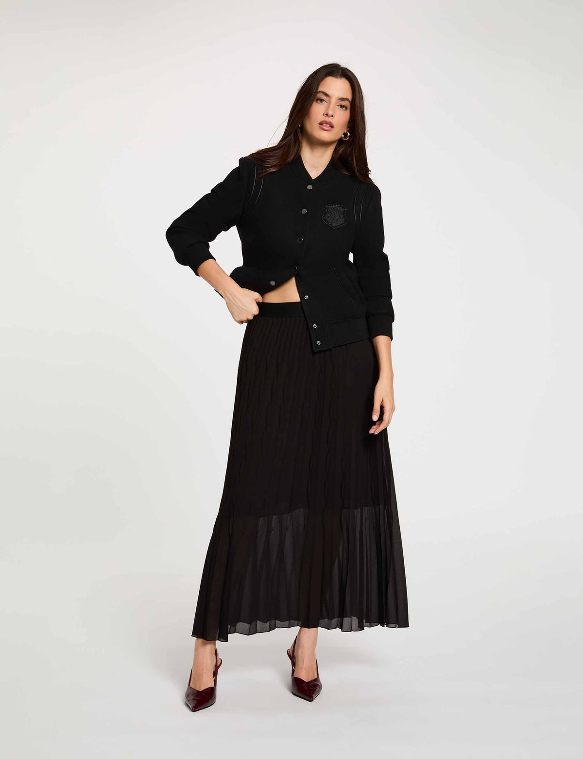 MORGAN DE TOI Women's Coat BLACK