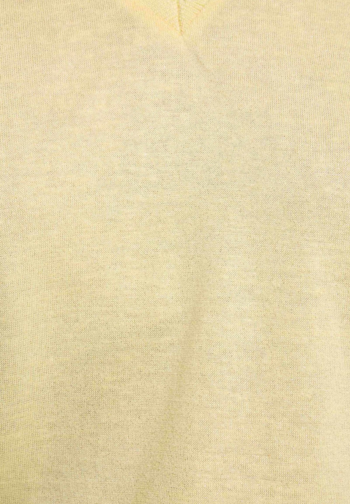 T-shirt scollo a V con dettagli in lurex DAGA