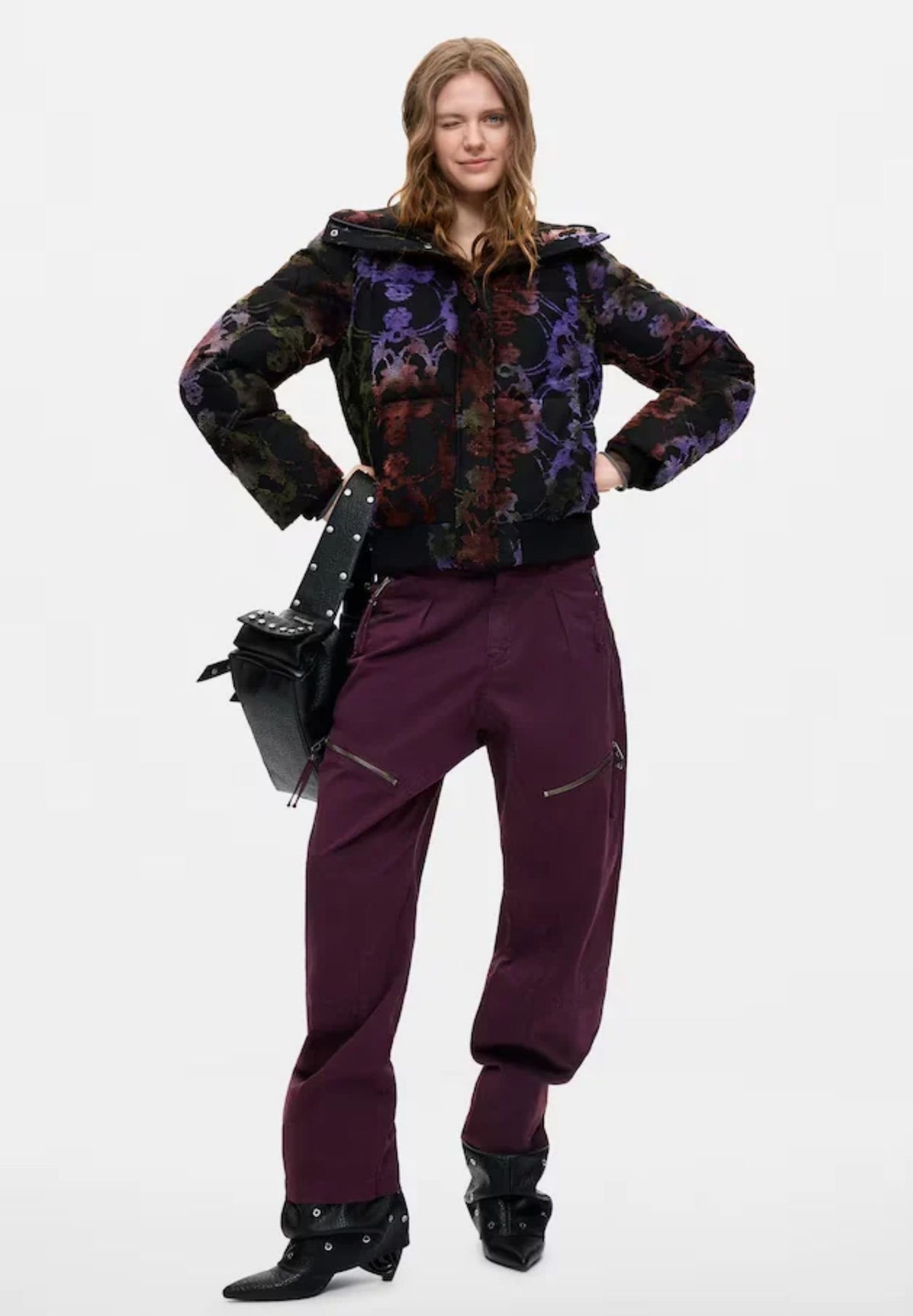 Desigual 26WWEW36 piumino cropped