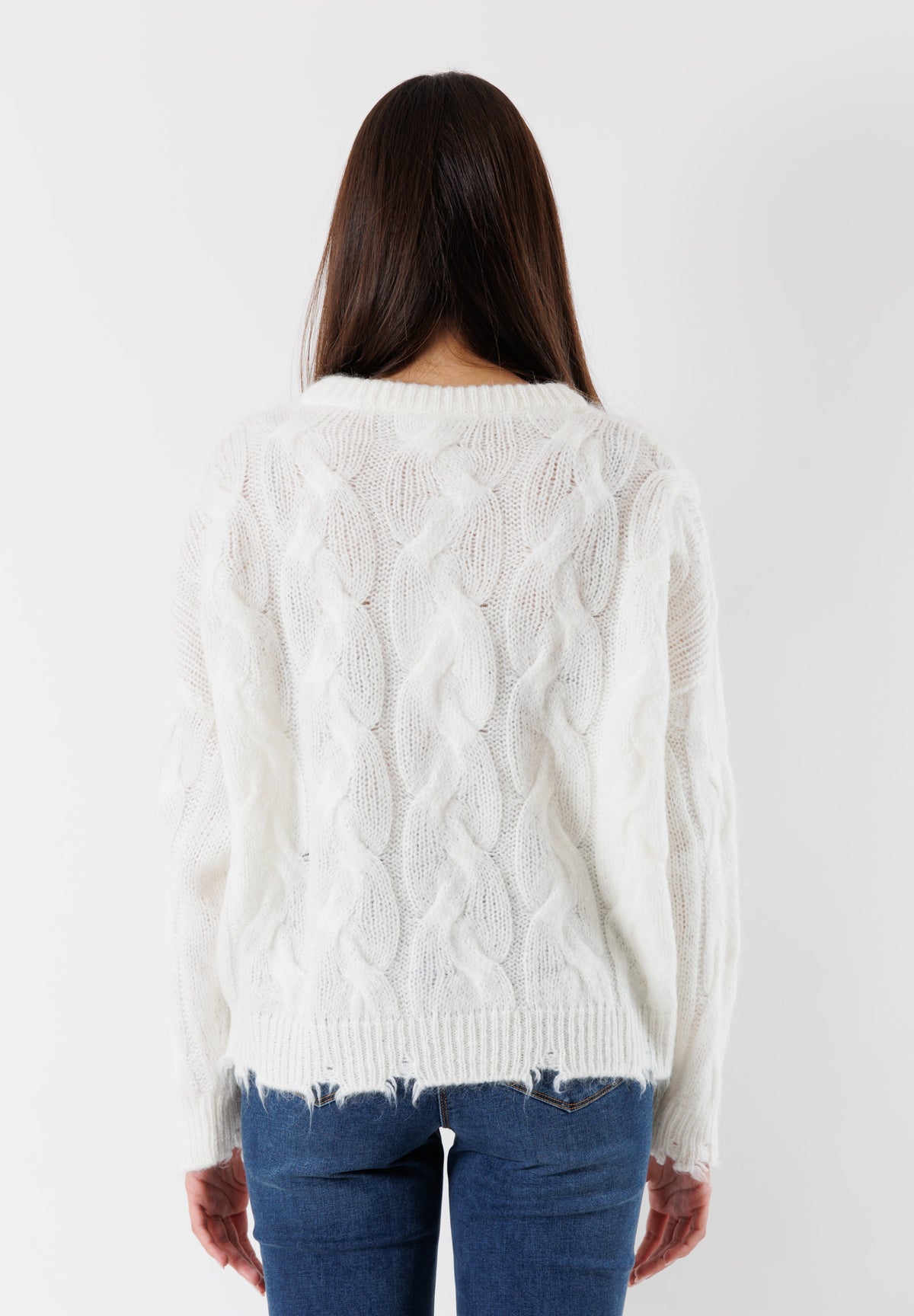 Maglia trecce 3M0219