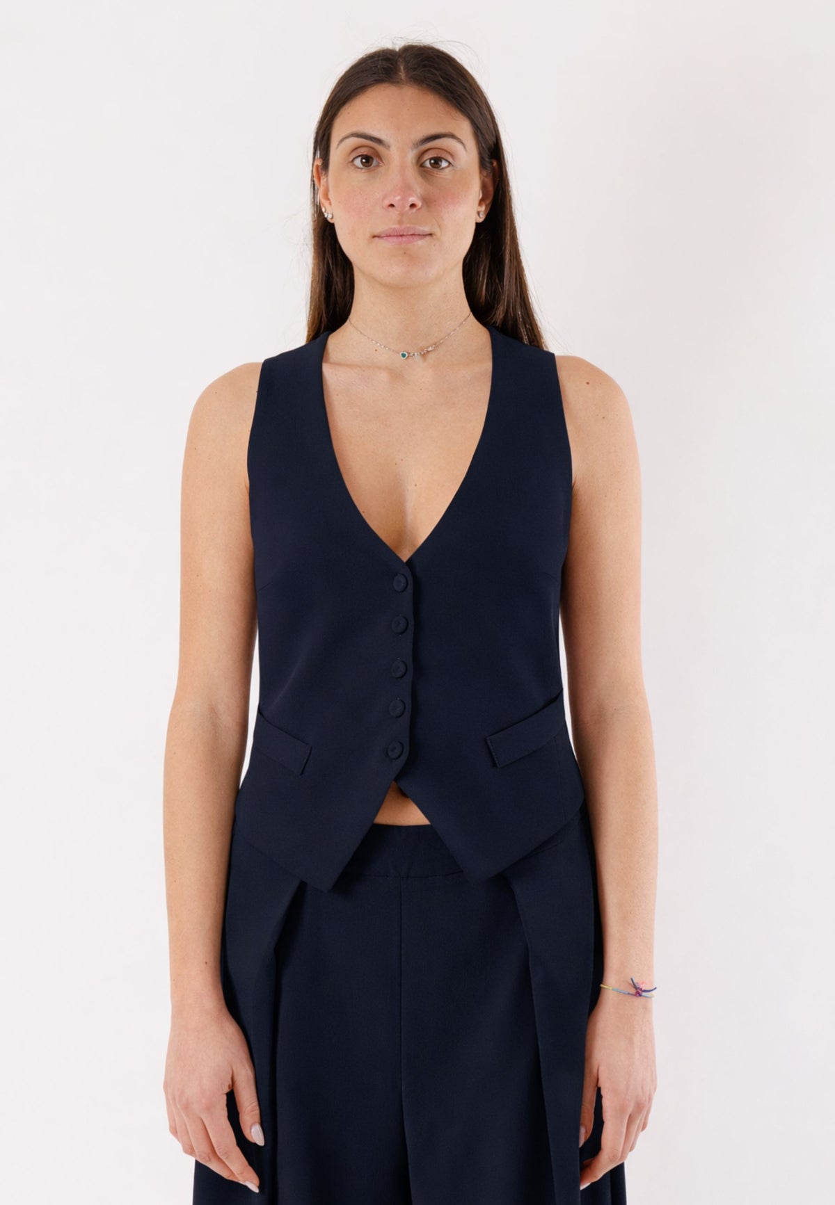 KONTATTO Women's Blue Two-Piece Set