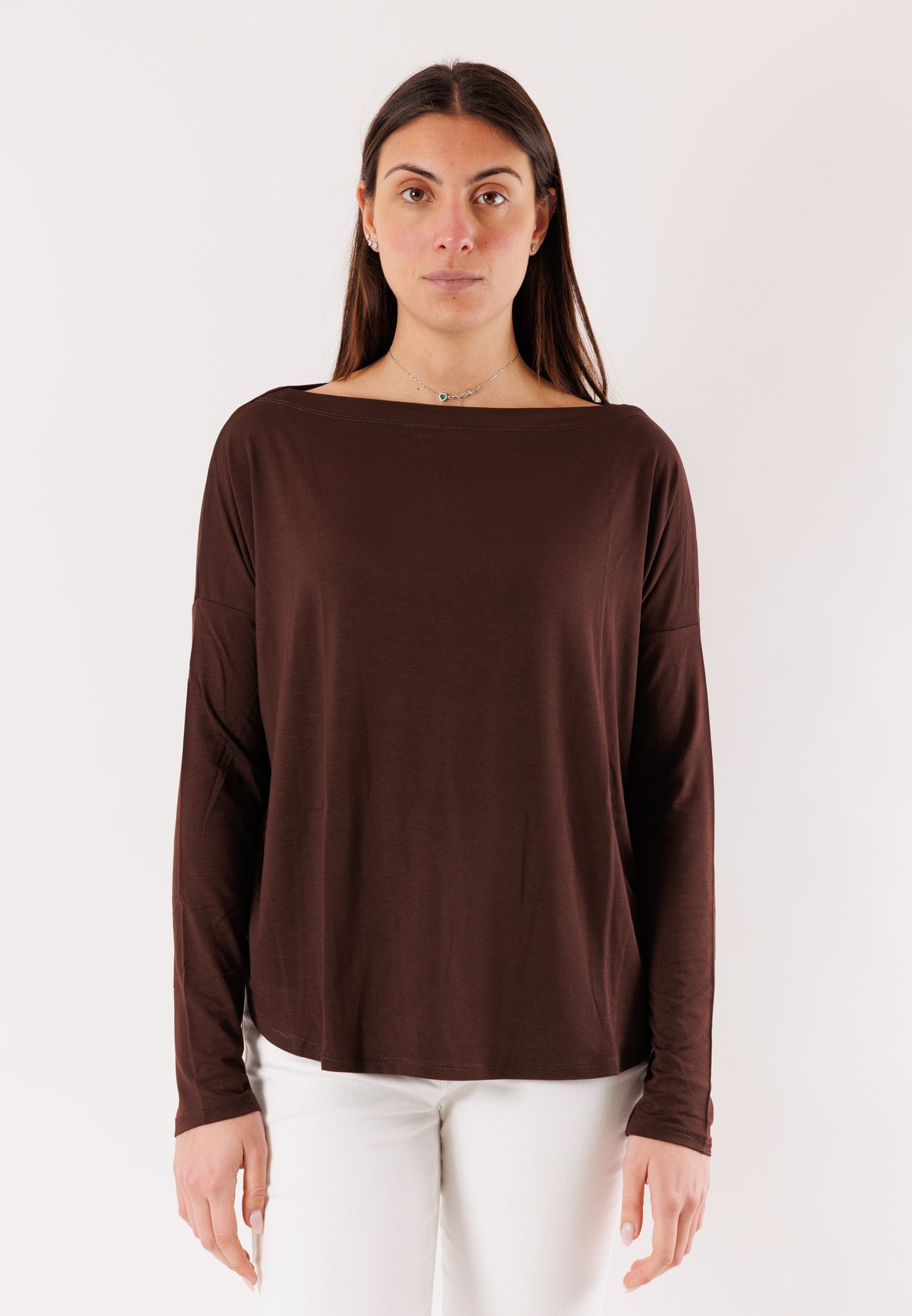 BLUSA KONTATTO Donna Cioccolato