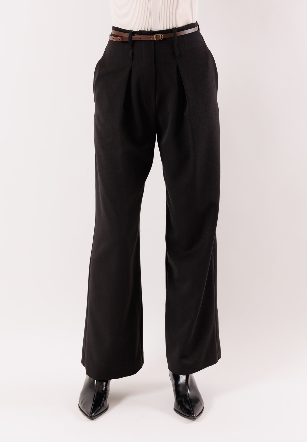 Pantaloni con cintina monolana AI25737