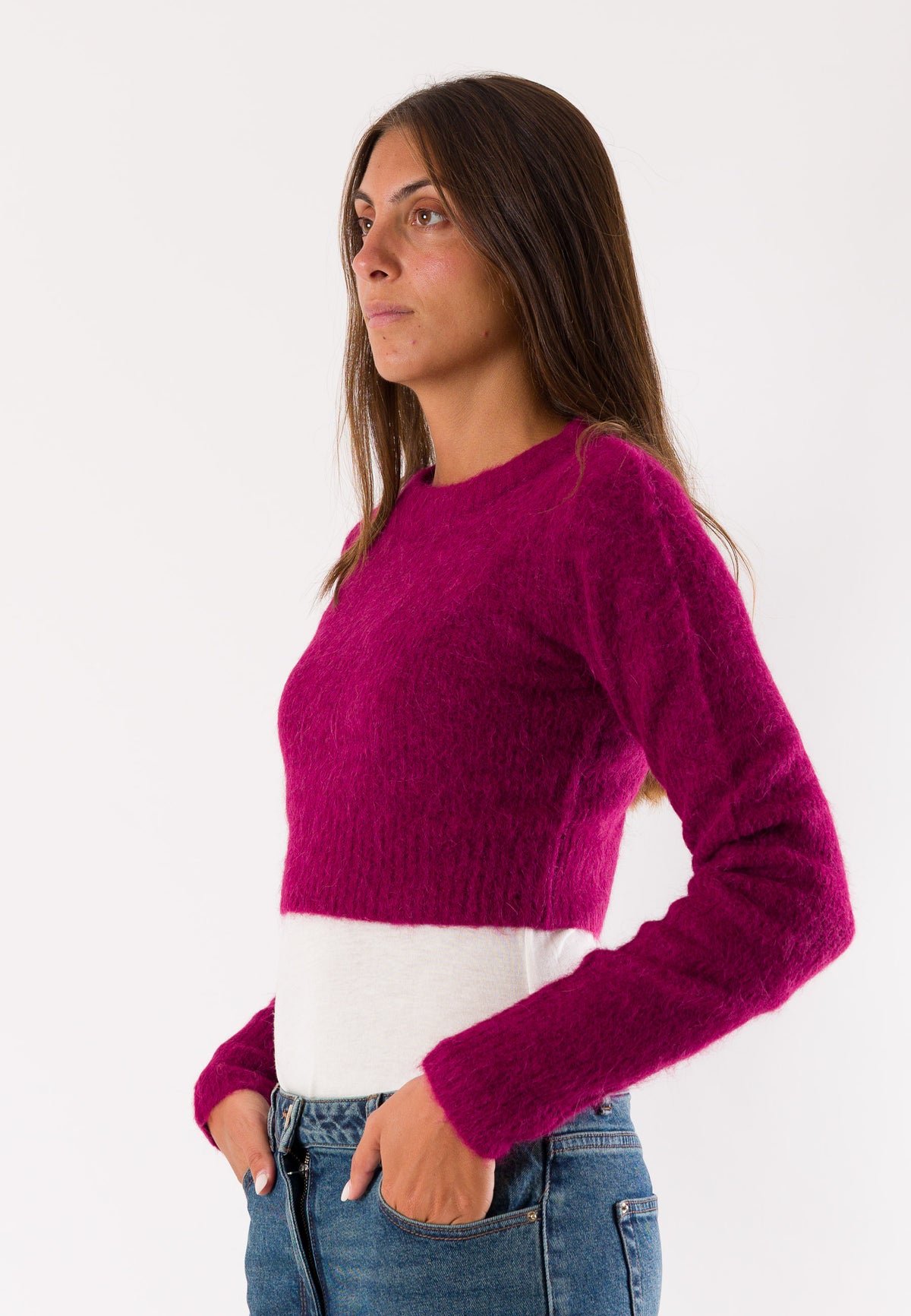 Maglia cropped Patrizia Pepe 8K0418KK022