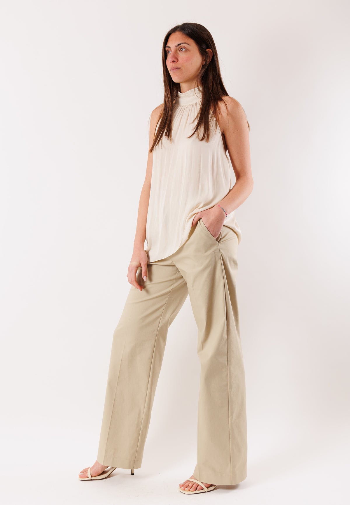 PATRIZIA PEPE Women's Shirt Pearl Ivory