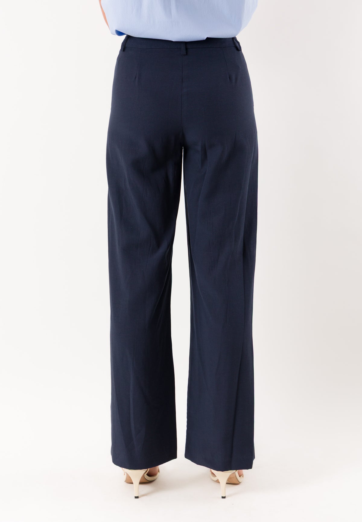 pantalone palazzo con gancio PE26278