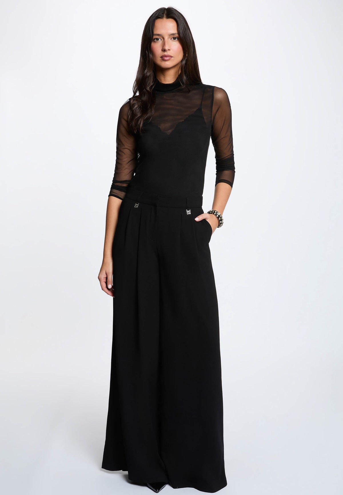 Maglia tulle Morgan De Toi TRESIL