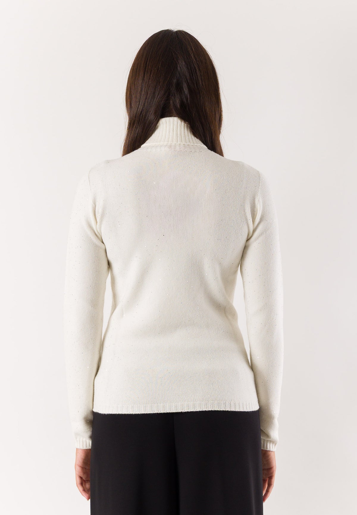 Pull dolcevita essenziale aderente 3M1747