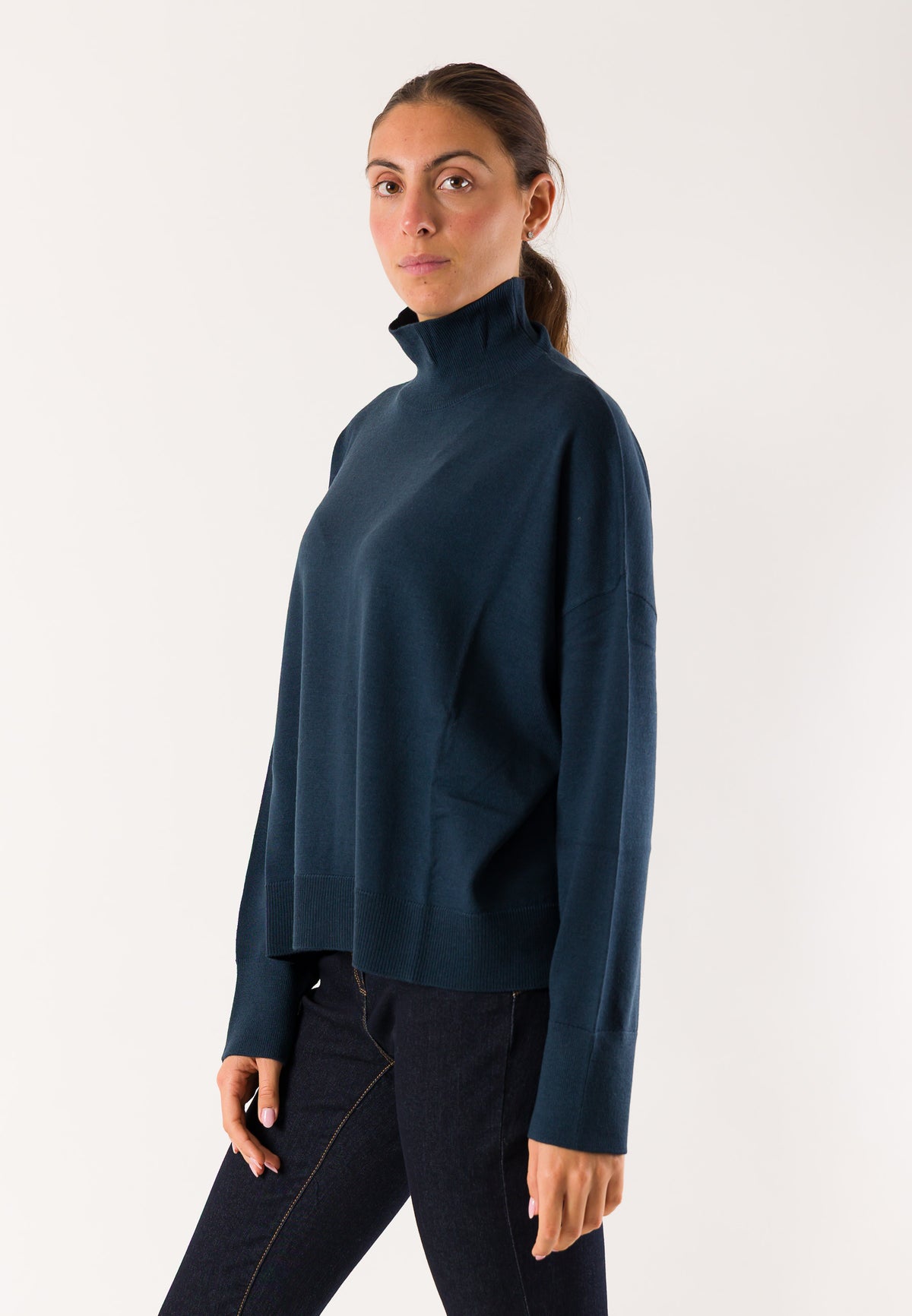 Patrizia Pepe 2K0100 maglia dolcevita lana