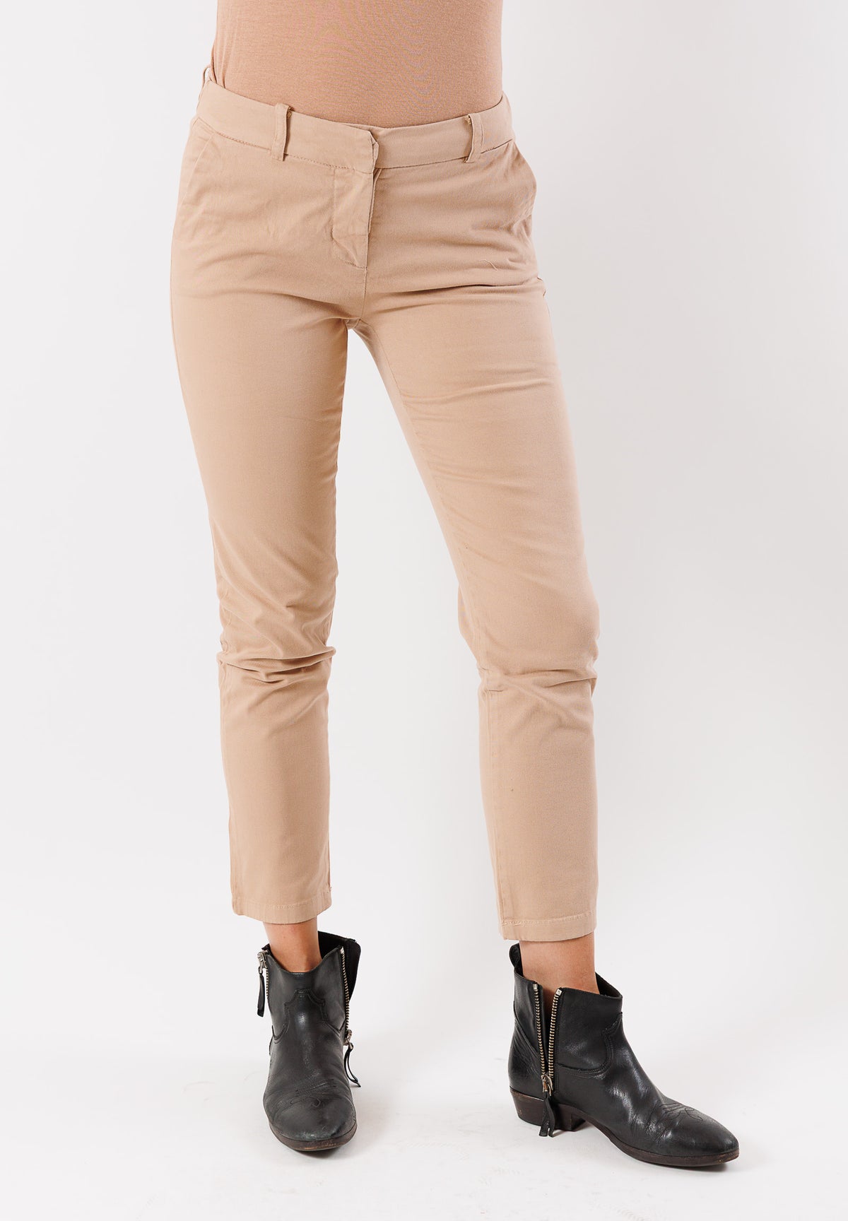 TT3000CBISCOTTO-COOKIE - Trousers - KONTATTO
